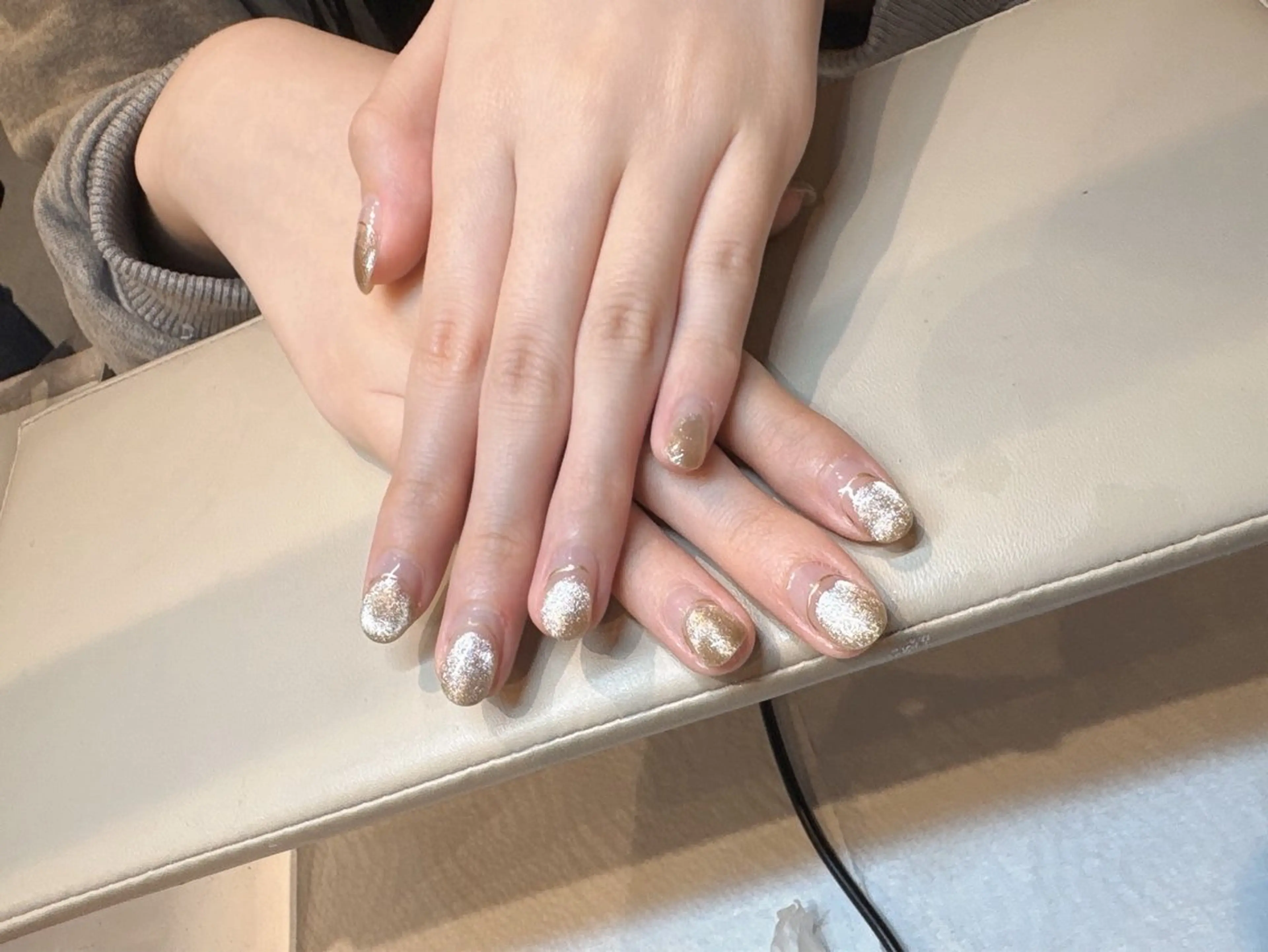 【オフのみ】ハンド💅1,980円（パーツ、長さ出し込OK）💕の写真