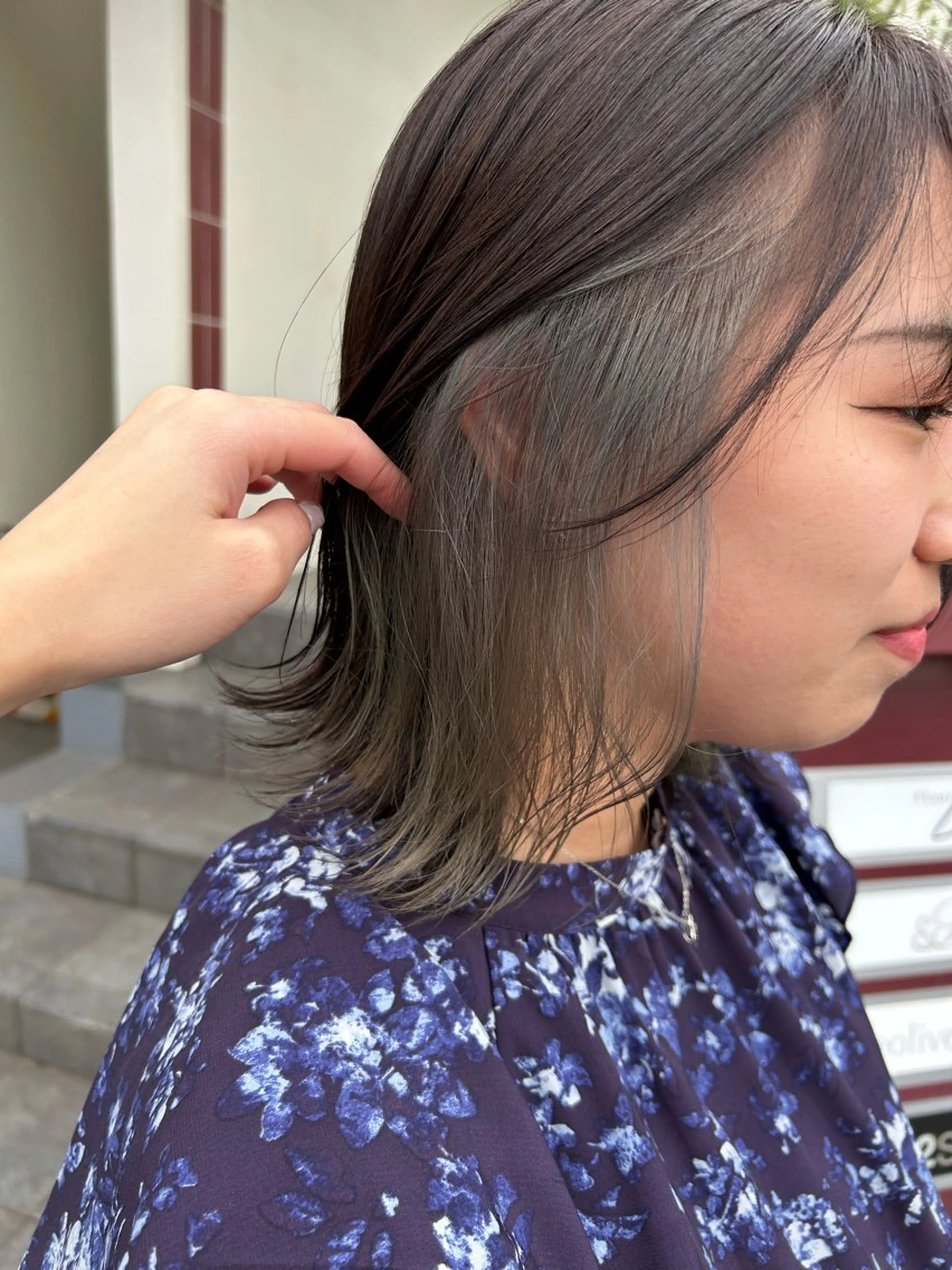 ミディアム カラー インナーカラー ヘアカラー 艶カラー/耳つぼ/ 浴衣着付け/渡辺奈緒のその他イメージ