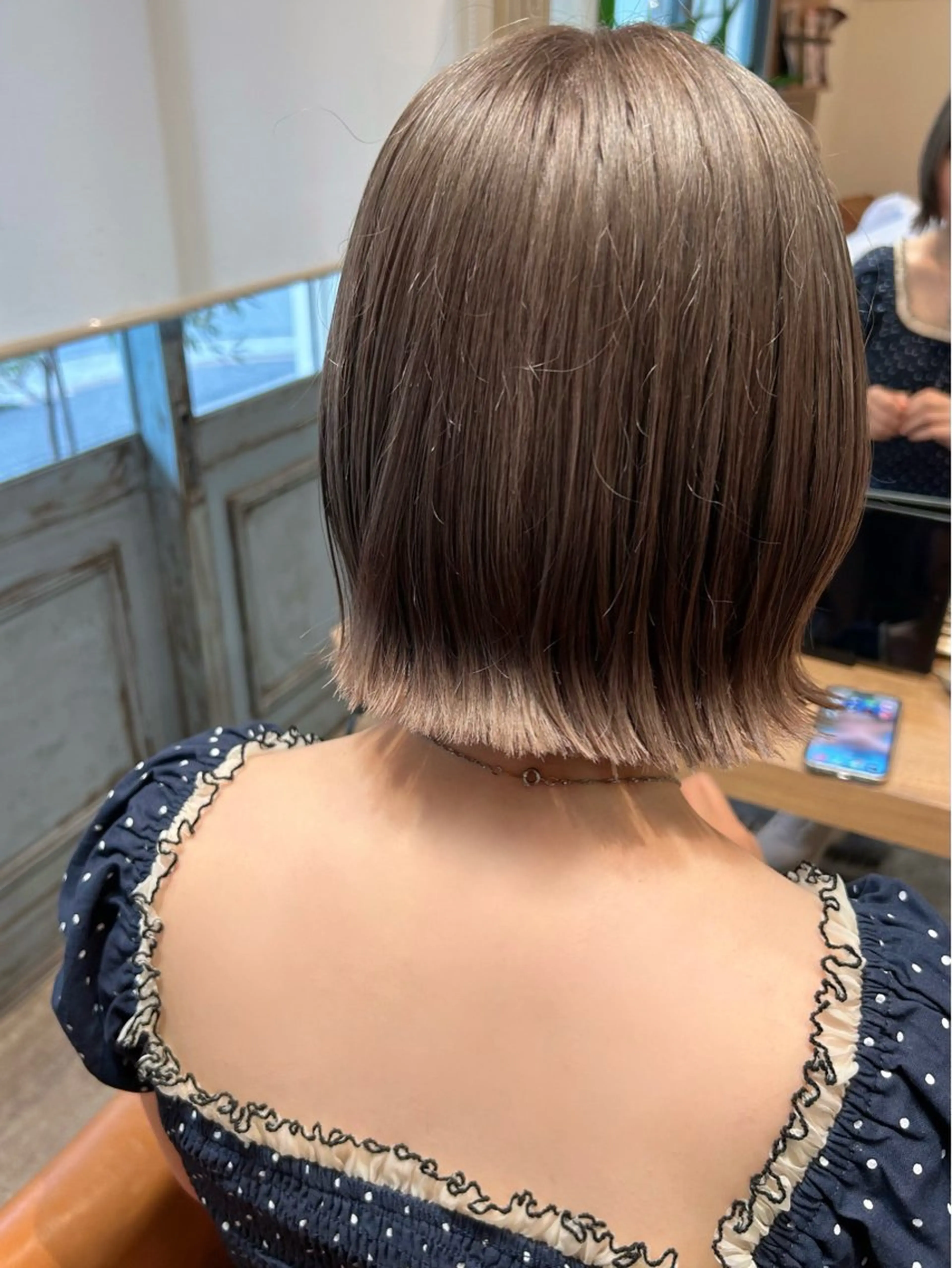 ショート ボブ カット ヘアカラー トリートメント ボブ/暖色/透明 感カラー/Sachiのヘアスタイル