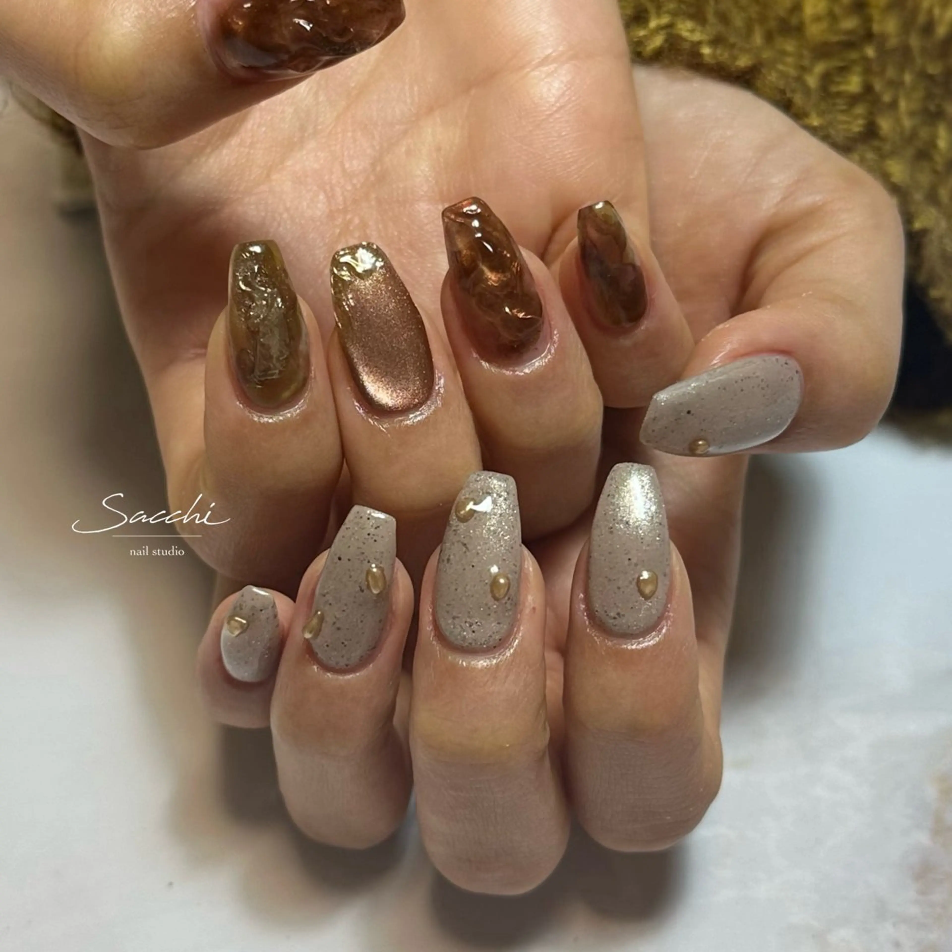 ネイル ハンドネイル nailstudio Sacchiのネイルデザイン