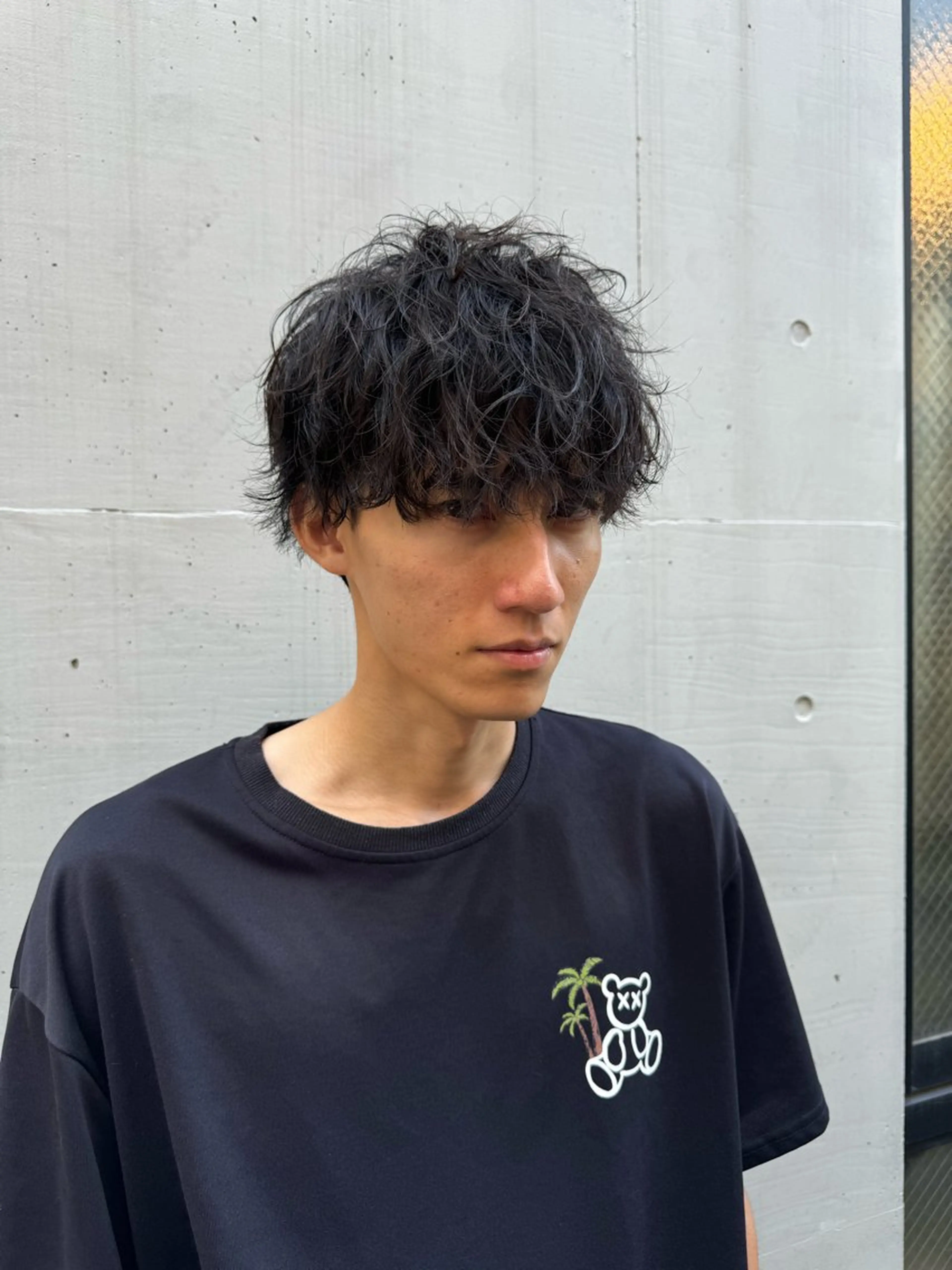 ショート メンズ カット パーマ トリートメント メンズ特化✨似合わ せカット✨アンビルのヘアスタイル