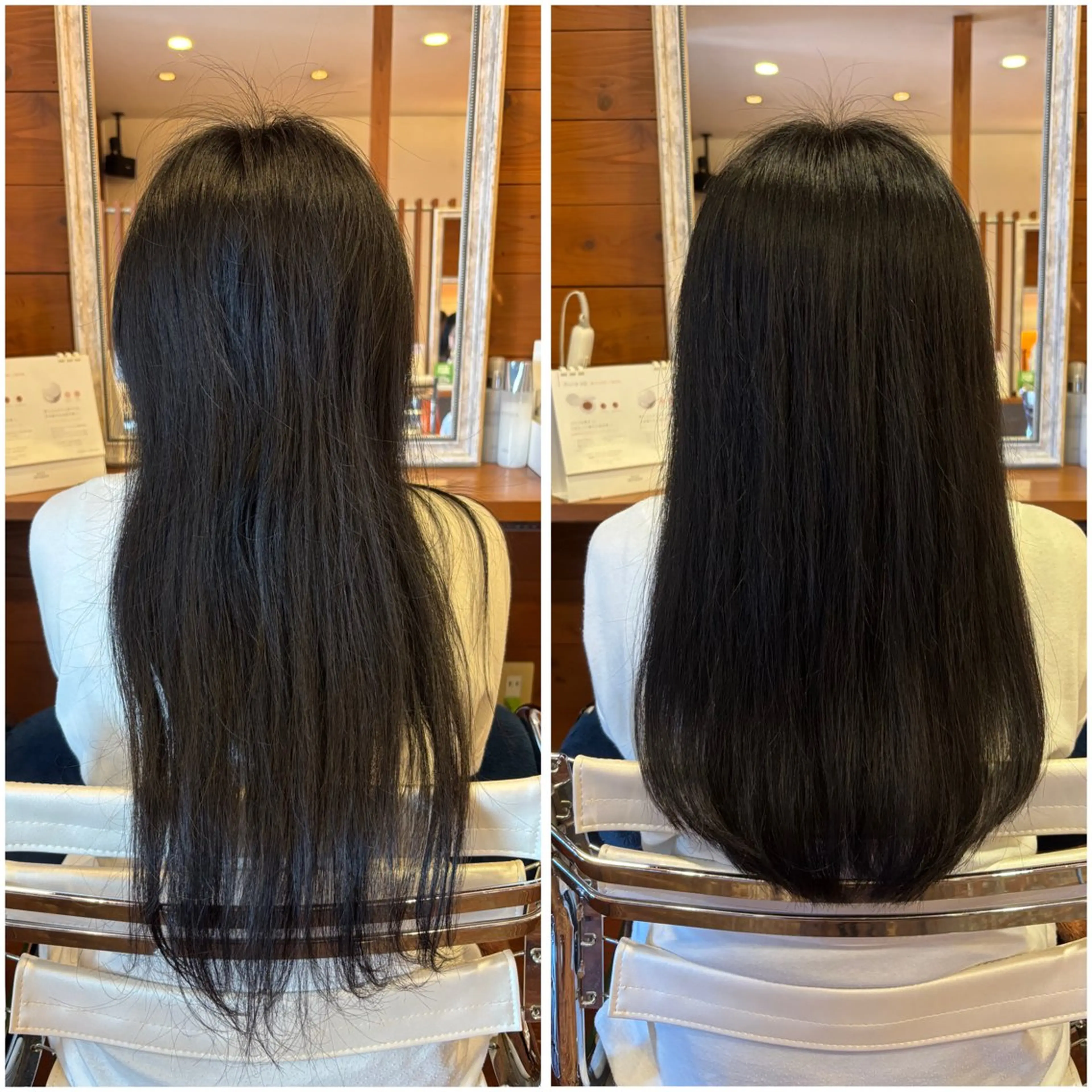 ロング カット トリートメント peal ark いろはのヘアスタイル