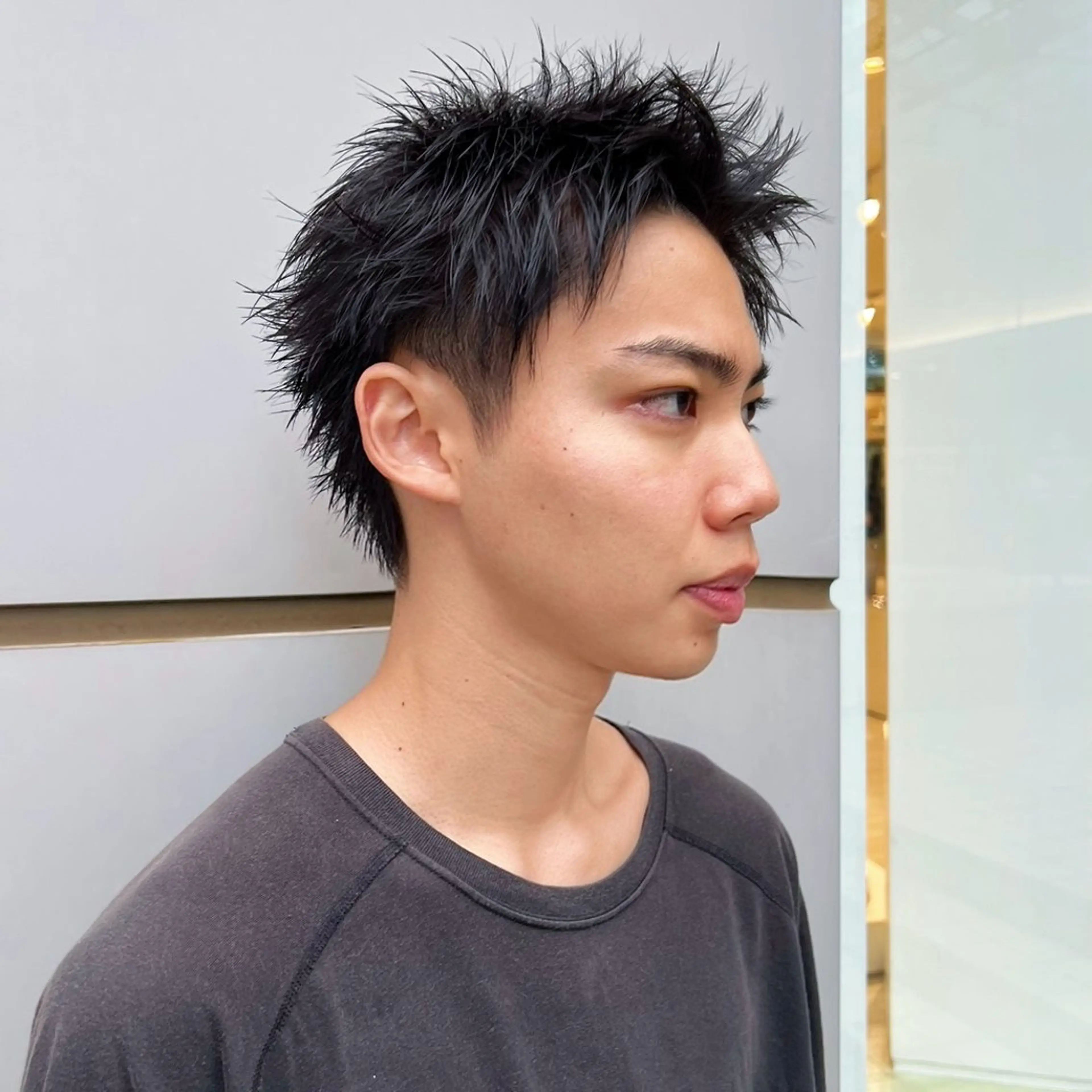 ショート メンズ TRICCA 銀座所属・奏羽　"ショート ・ボブ ・レイヤー"のヘアスタイル