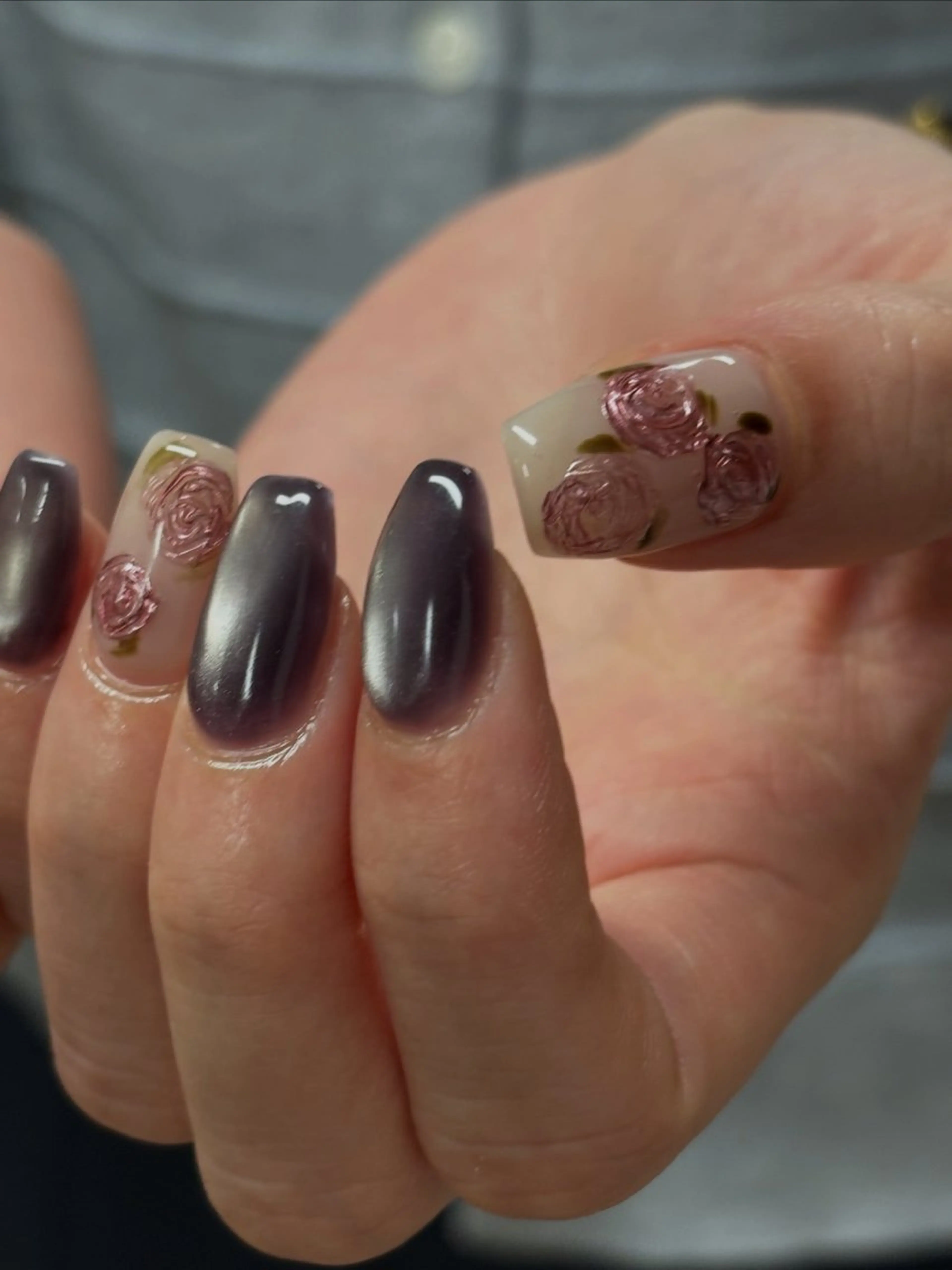 ネイル ハンドネイル GLADnail新宿 arisaのネイルデザイン