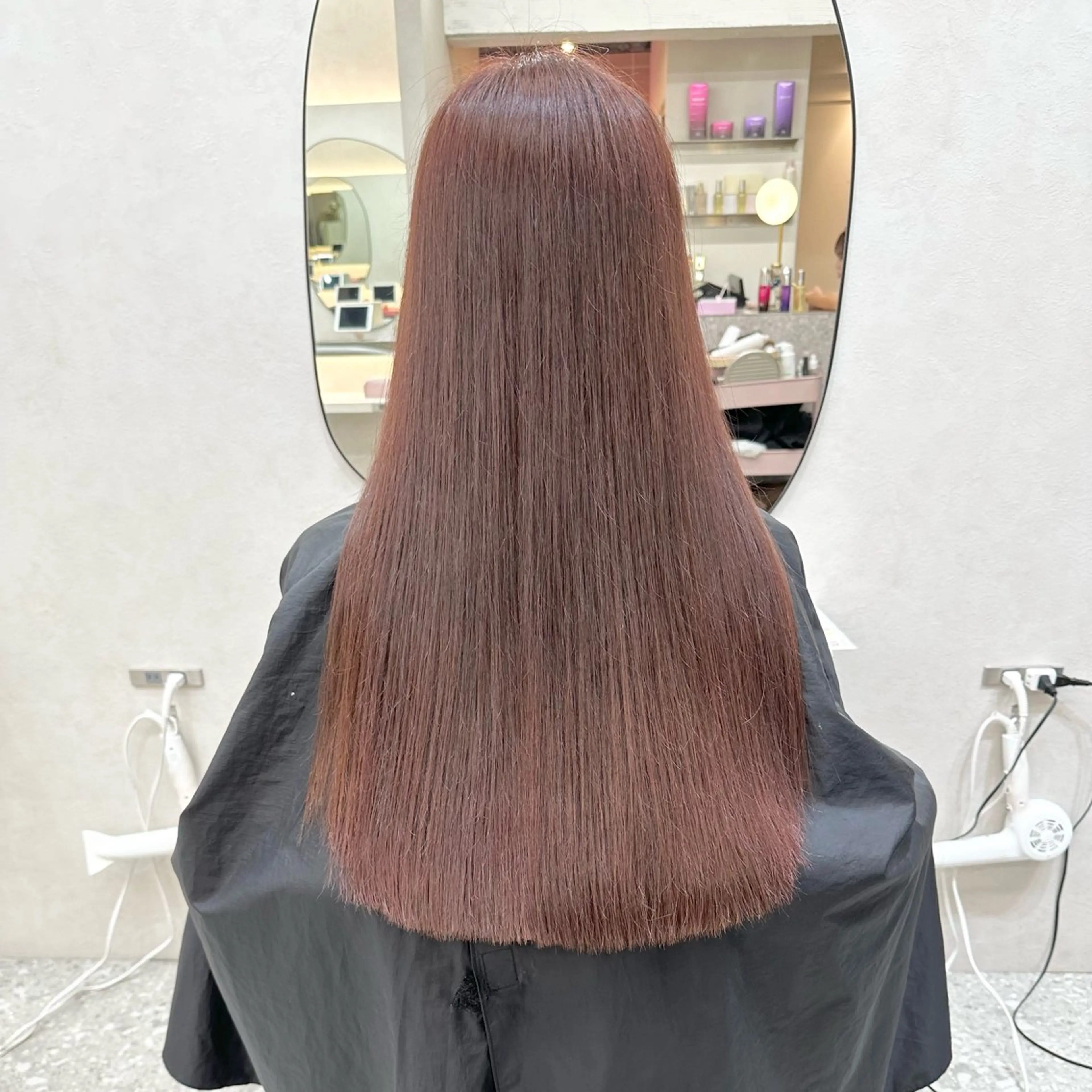 ロング シールエクステ エクステ 顔周りカット 髪質改善 韓国風ヘア カット ヘアカラー トリートメント 新宿/韓国レイヤー/ 髪質改善/佐藤航のヘアスタイル