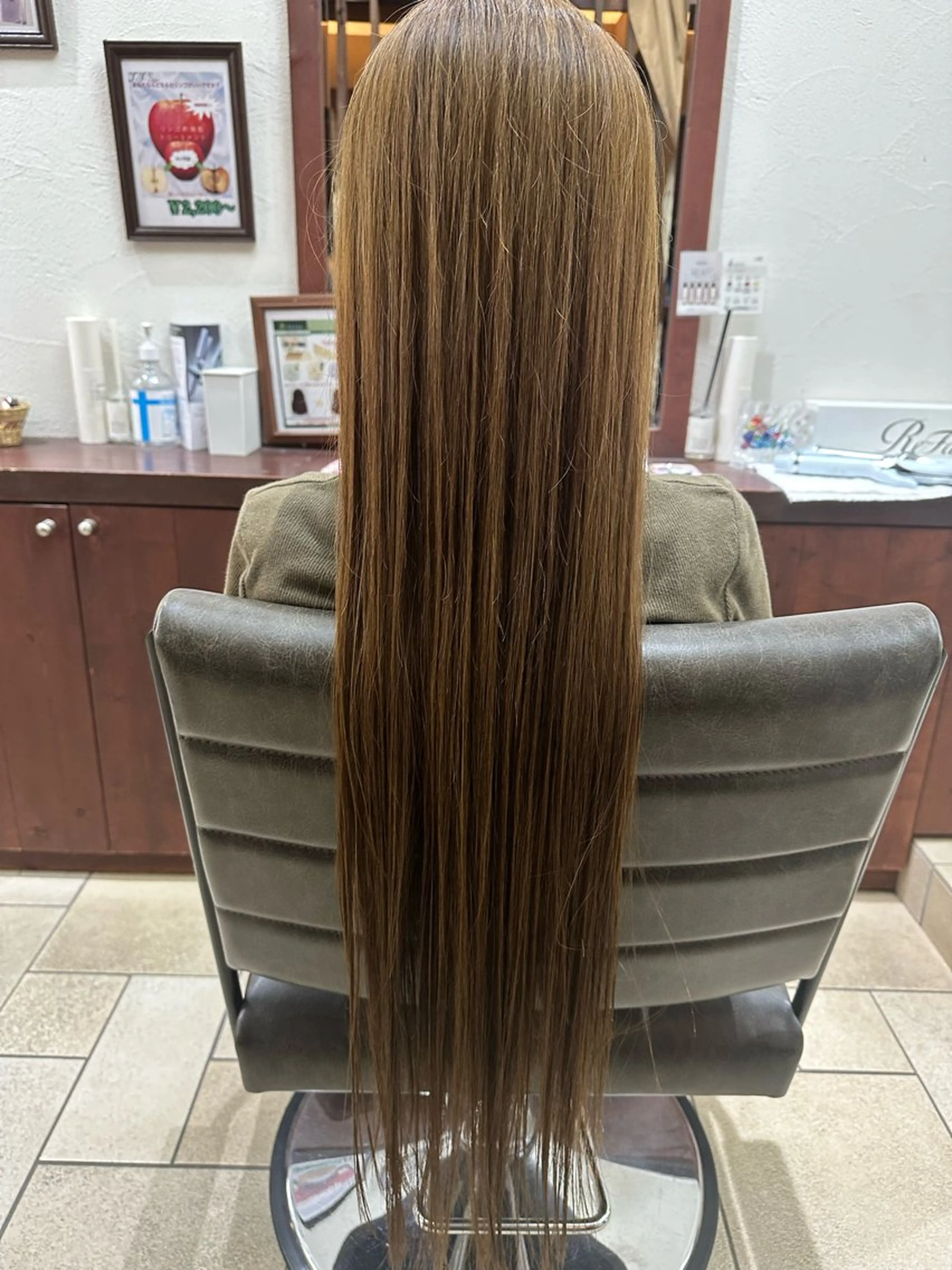 ロング ヘアカラー トリートメント TOTOSA  Festa所属・我満 宏映のヘアスタイル