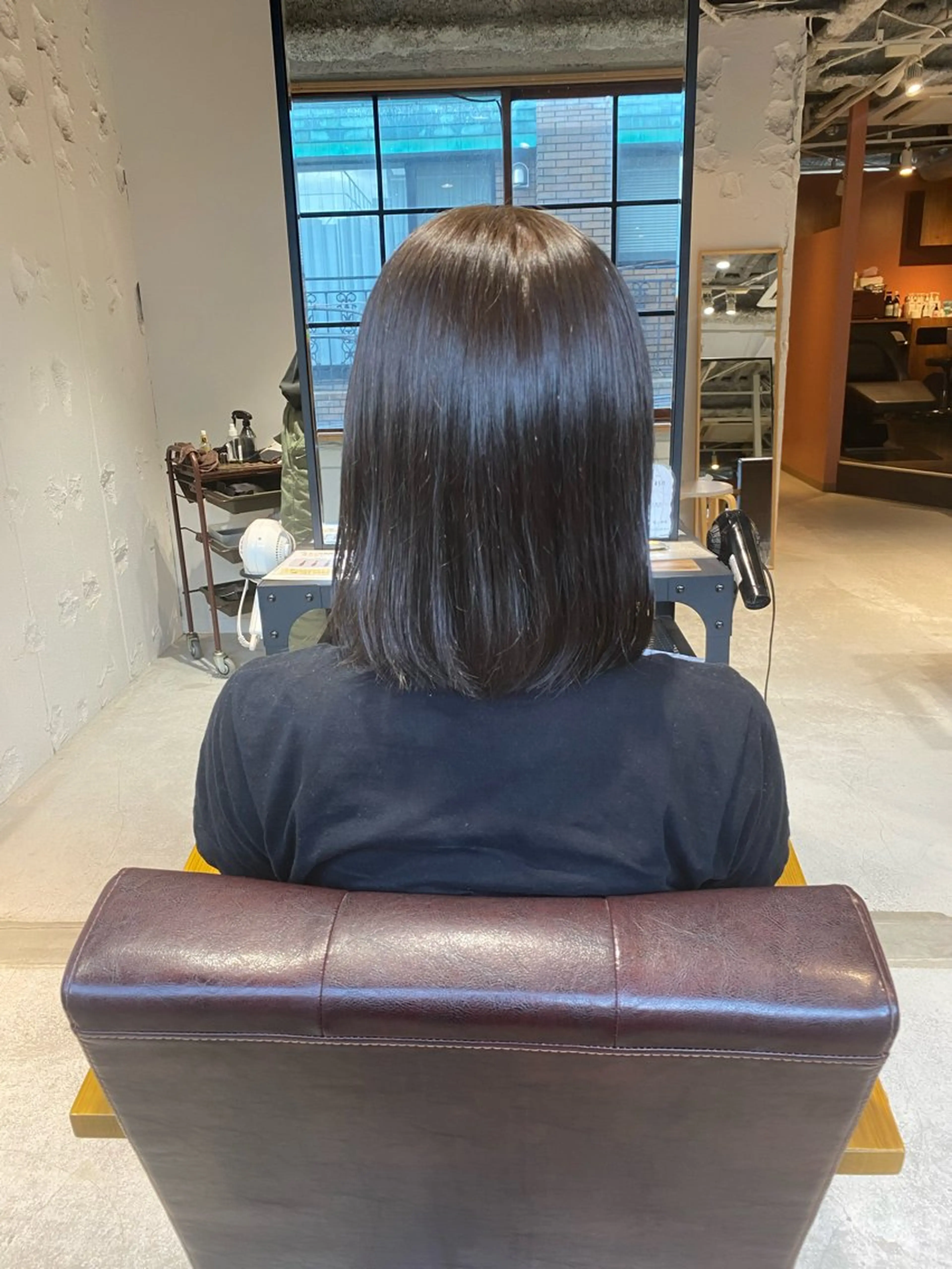 【ブリーチなし】透明感アディクシーカラー➕2step treatment🫧／透明感ツヤ感がでるカラー剤を使用します🥹の写真