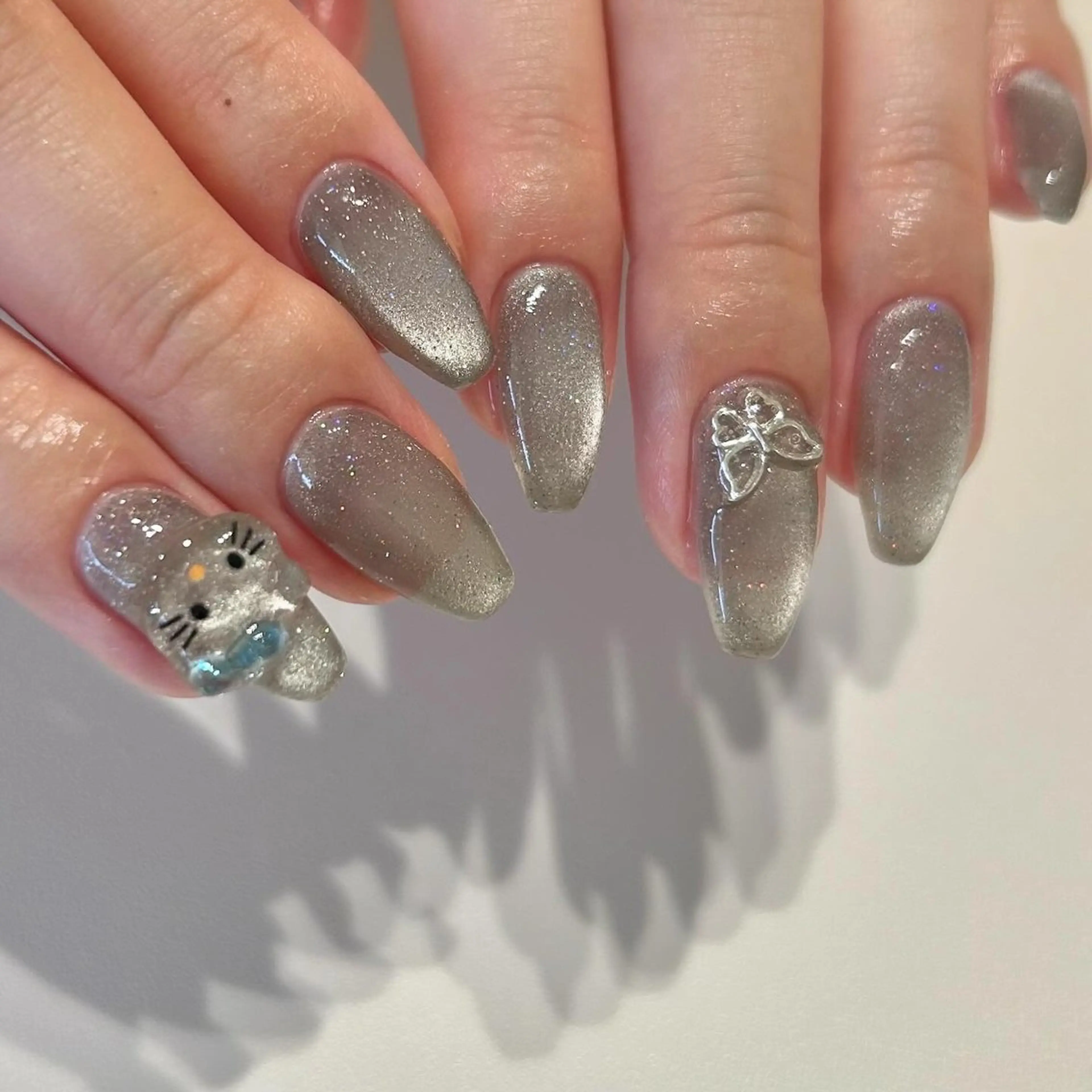 ネイル クリアネイル ハンドネイル tenoteno nailのネイルデザイン