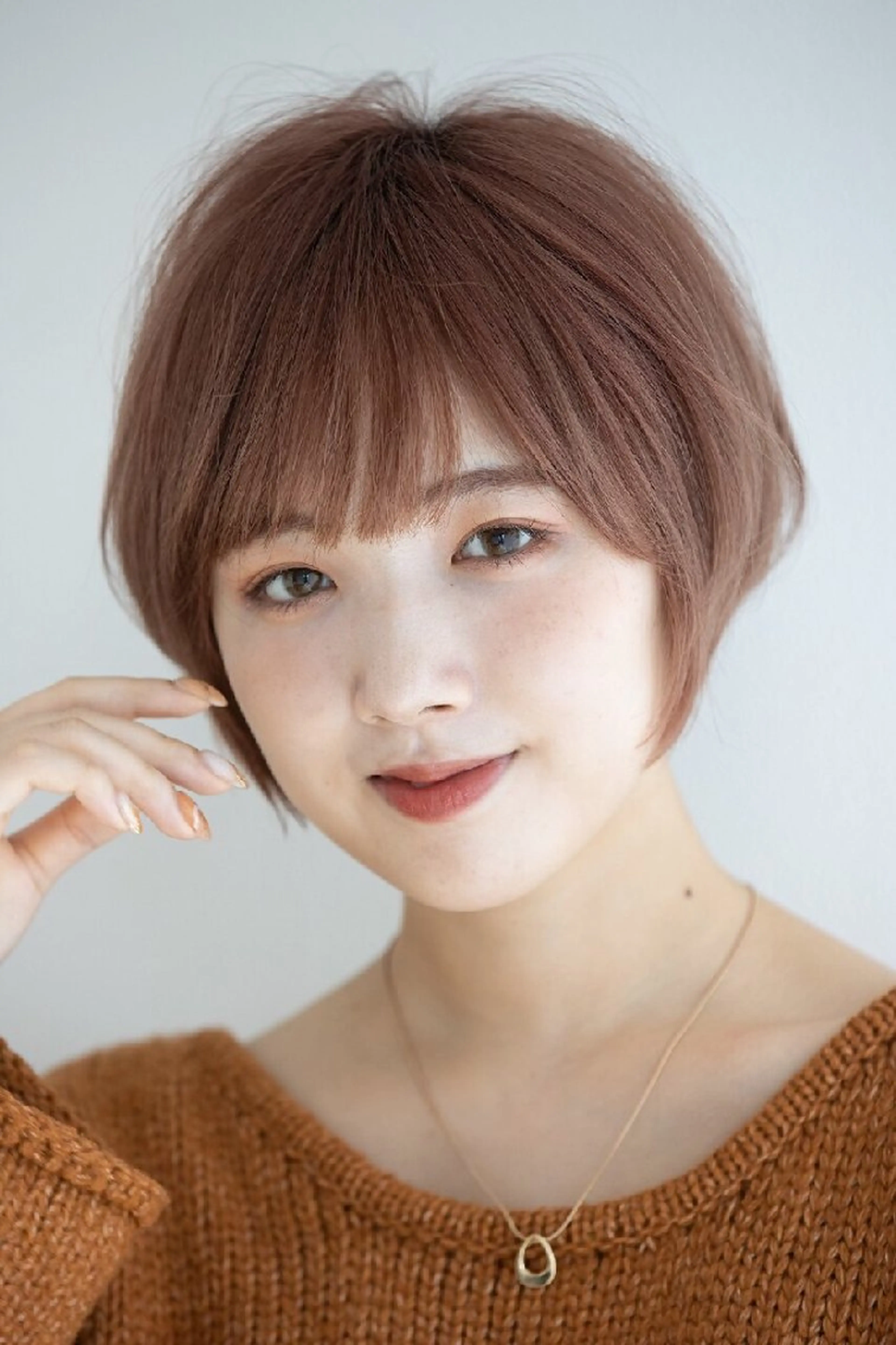 カラー ショート オーガニックカラー 似合わせカット トリートメント 24時間営業中‼️ 髪質改善/美容師レムのヘアスタイル