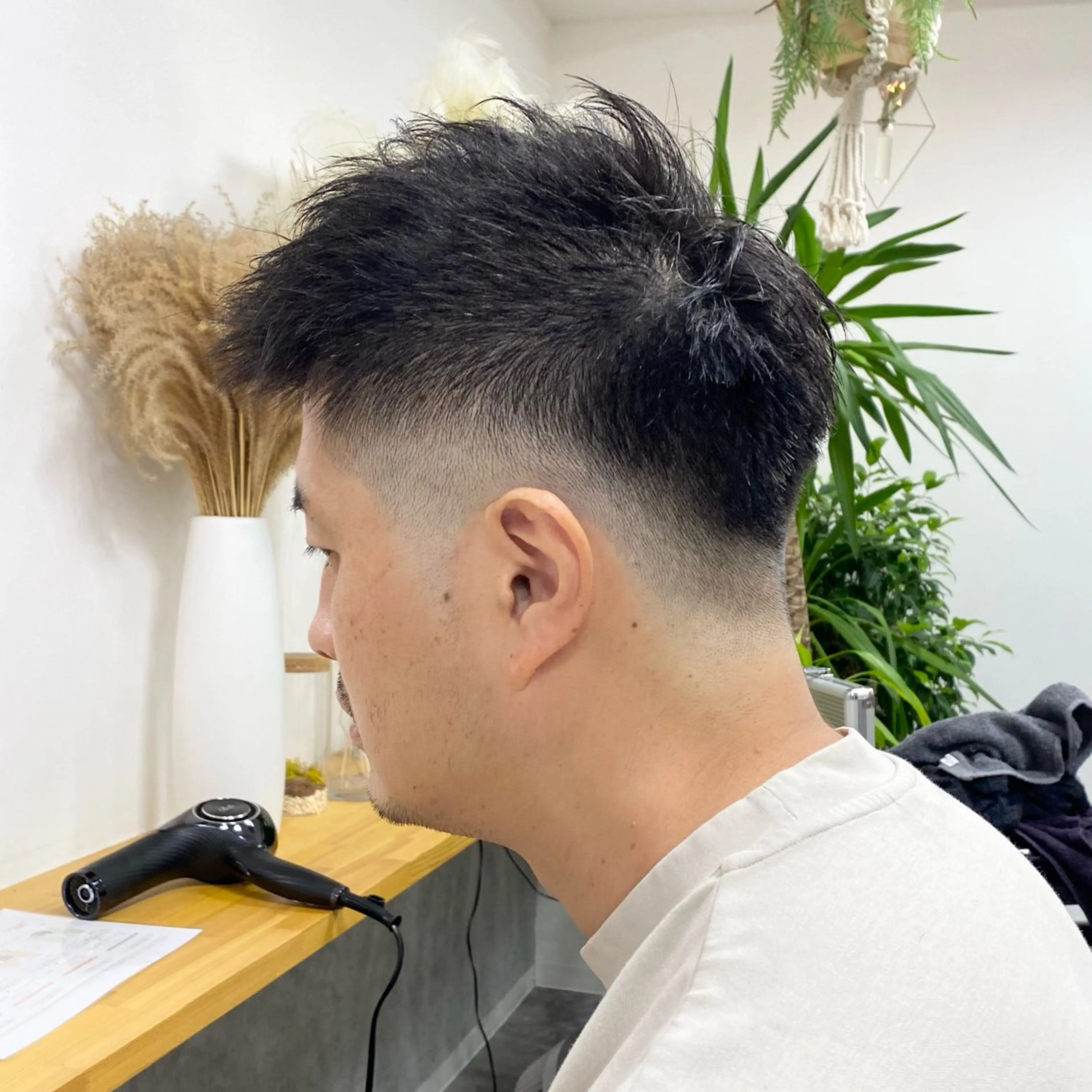 メンズ フェードカット カット 髙橋建太/ ニュアンスパーマ✂️のヘアスタイル