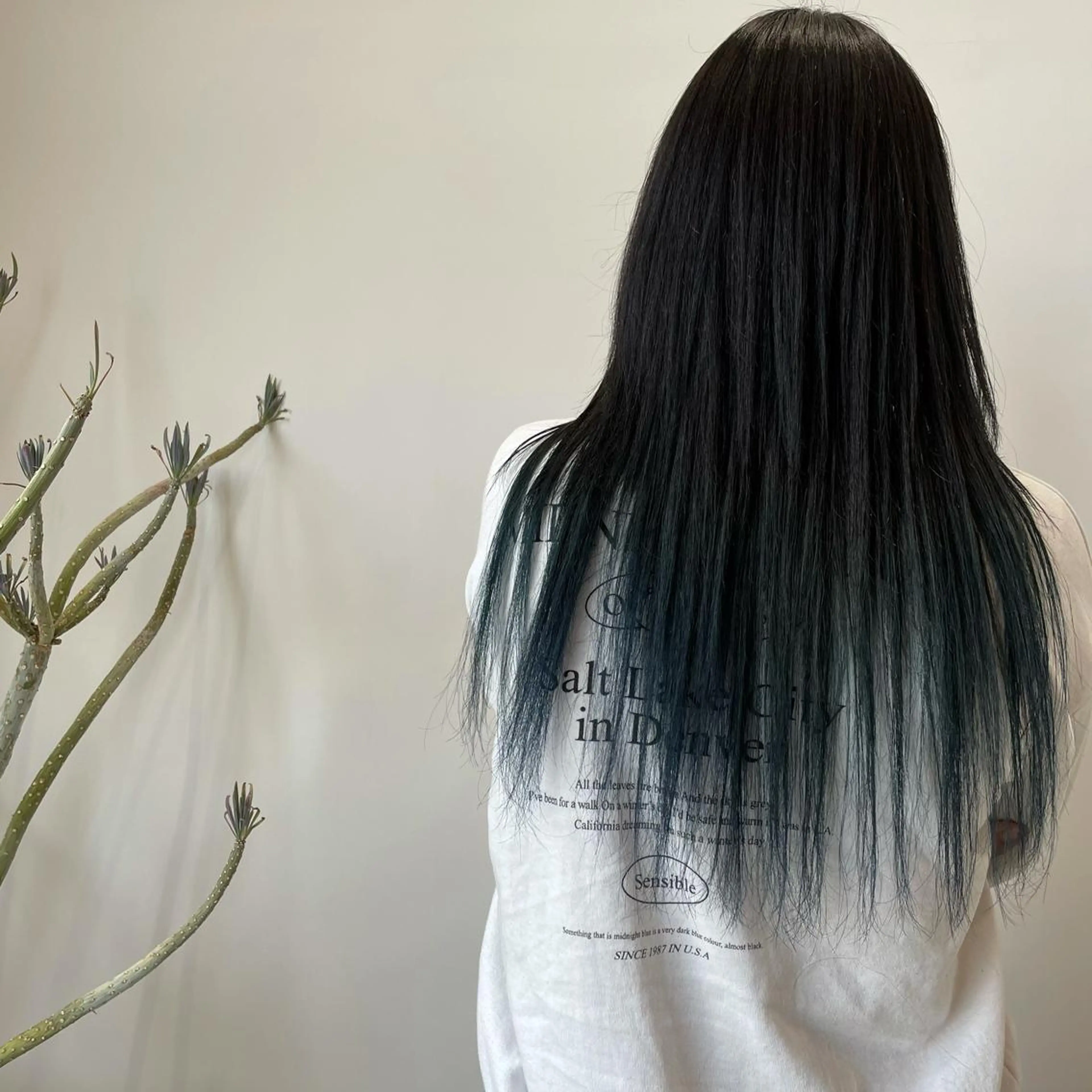 ロング カラー SOU所属・ふるかわ れなのヘアスタイル