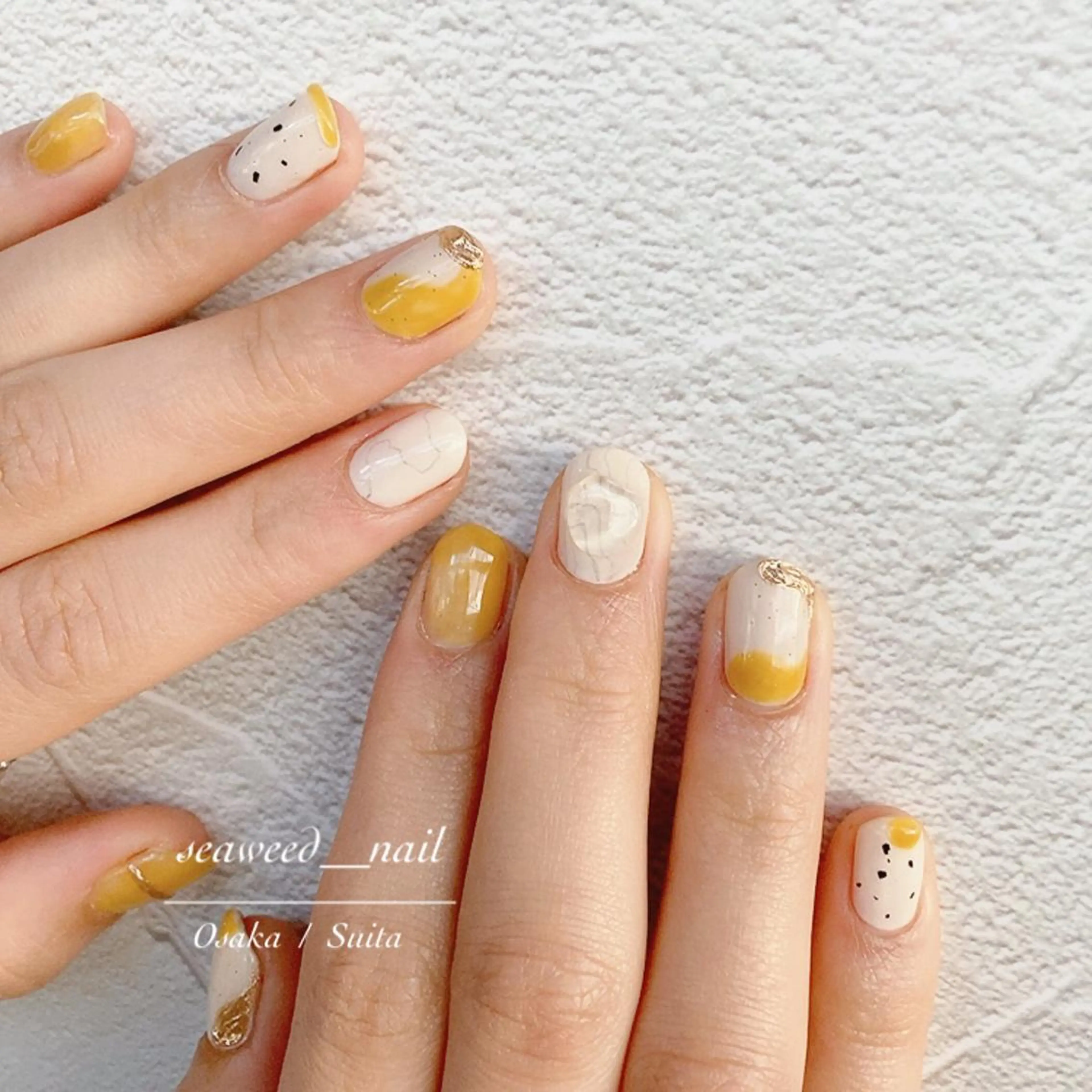 ネイル ハンドネイル seaweed nailのネイルデザイン