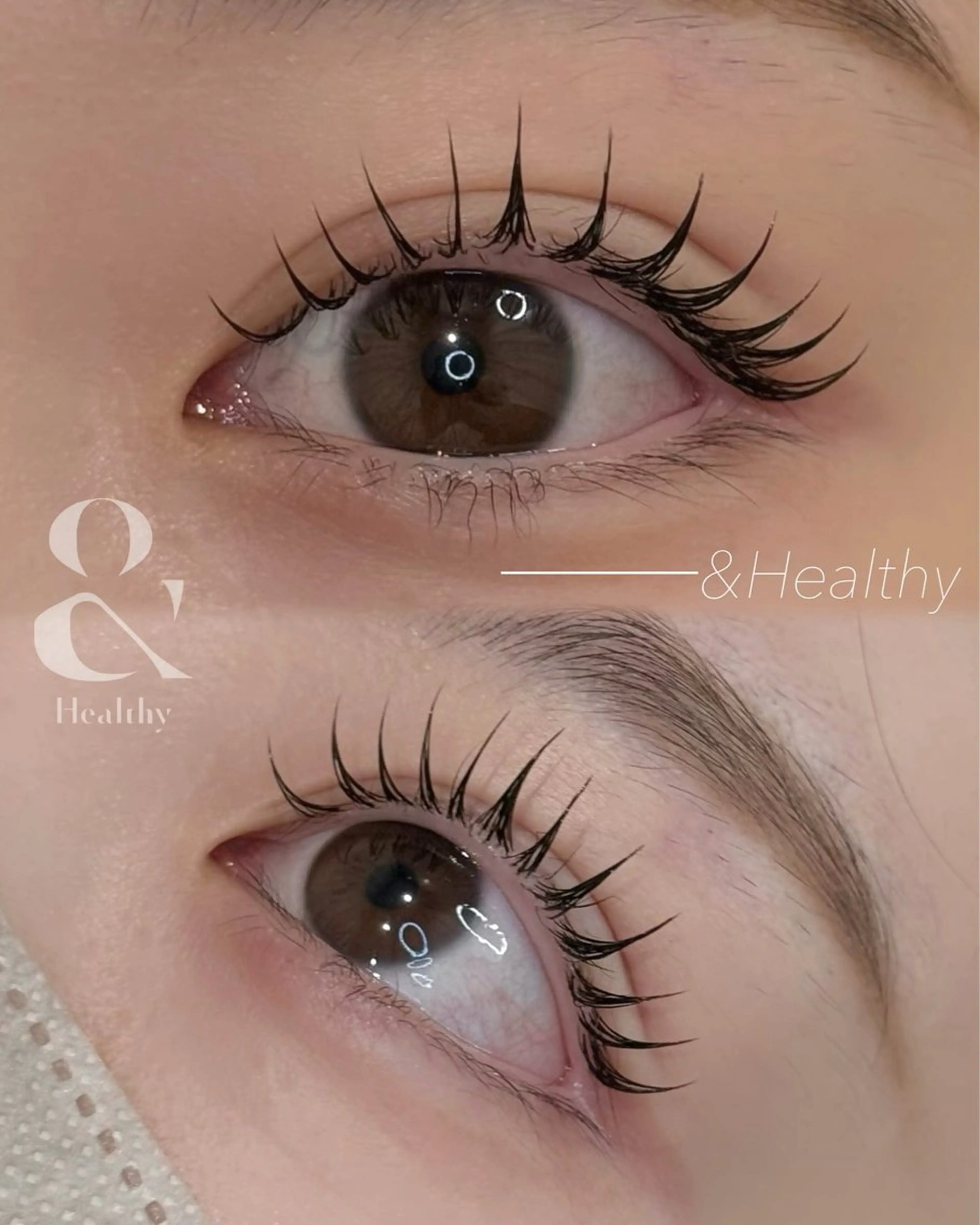 マツエク・マツパ フラットラッシュ ナチュラル マツエク H eyelash 吉祥寺店所属・nico/束感まつ毛 /アンドヘルシーのマツエク・マツパデザイン