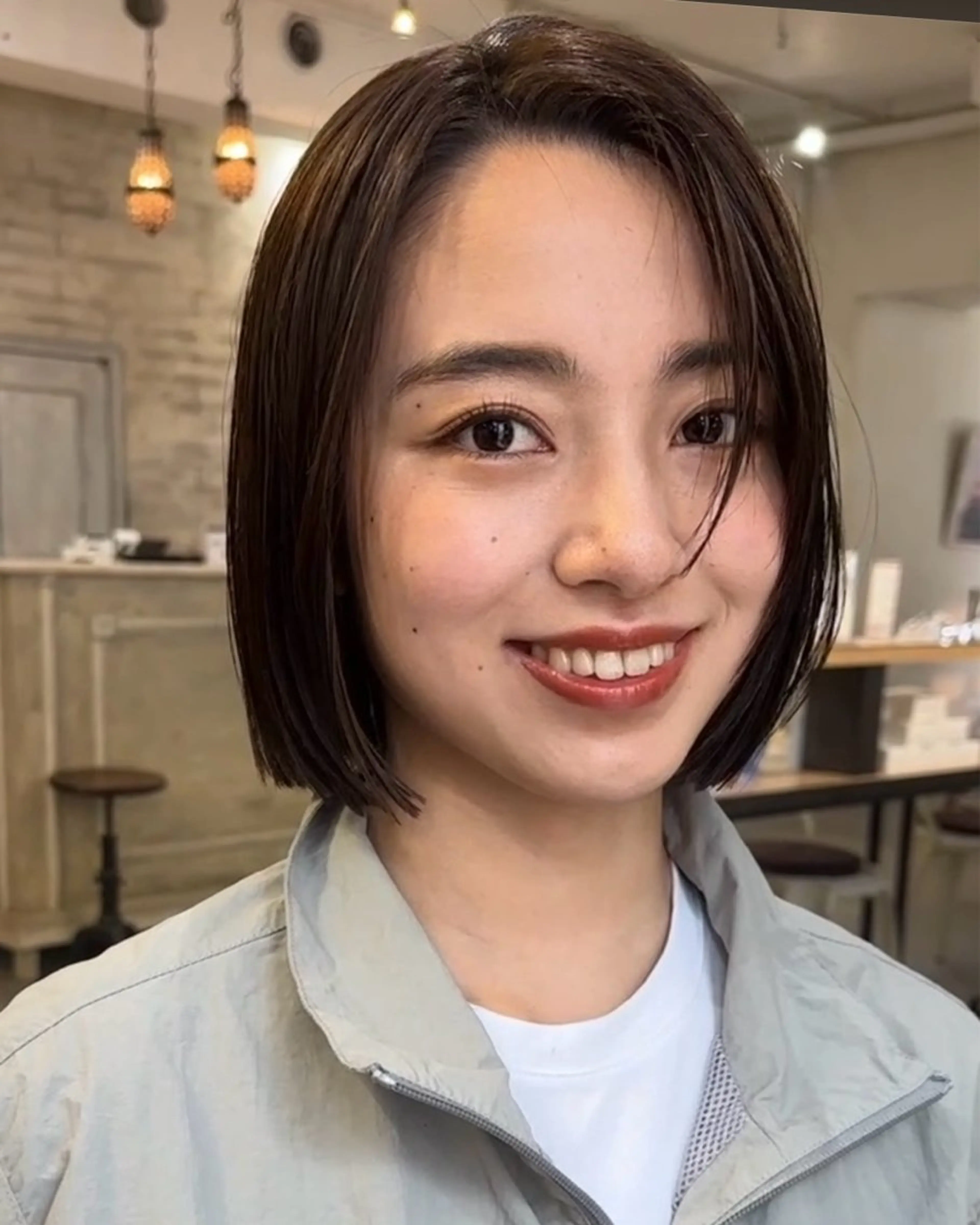 ショート nicoTOKYO 原宿所属・センターパート /メンズ/海野颯生のヘアスタイル