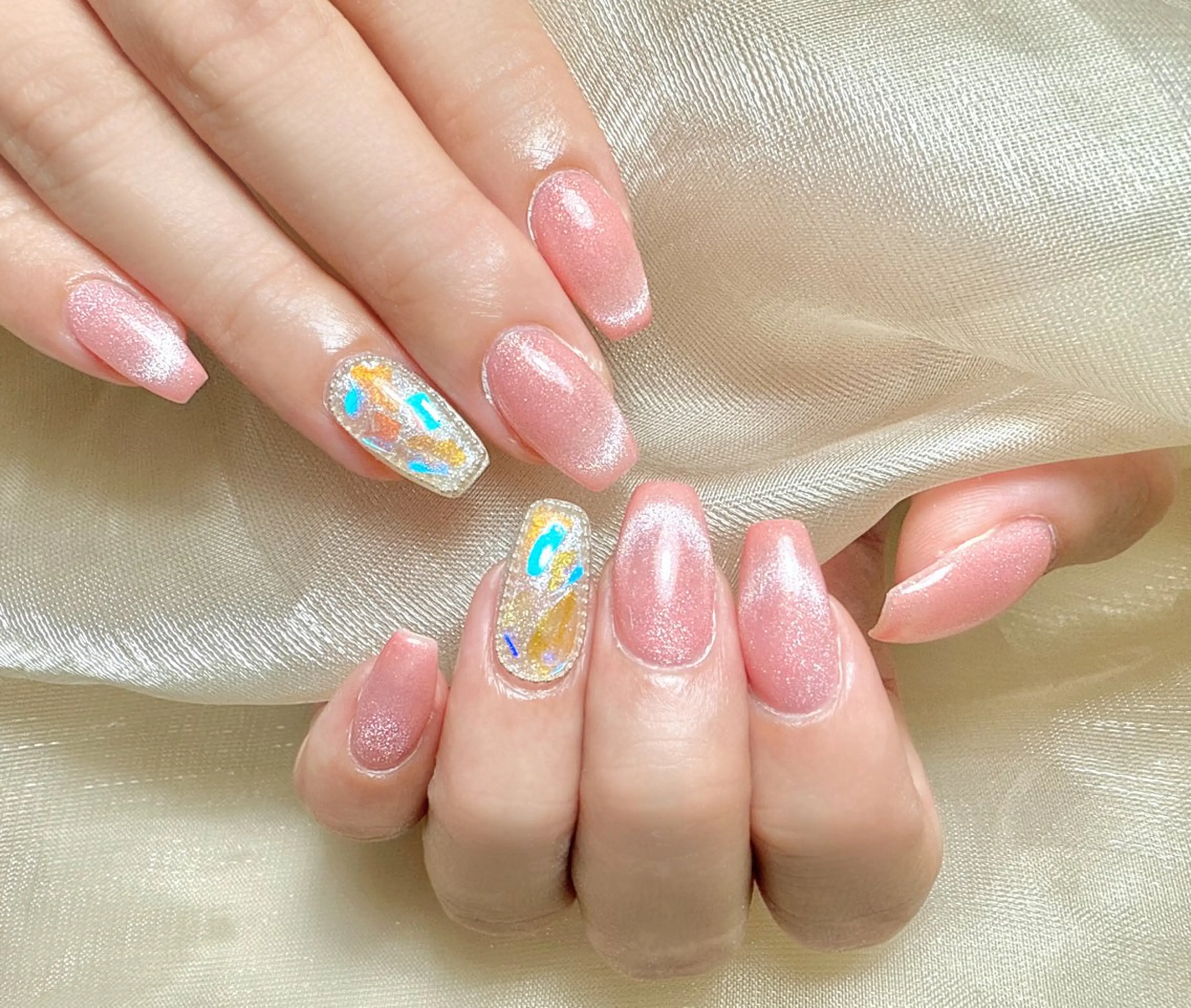 ネイル 持ち込み ハンドネイル ハンドケア L.Nail所属・L. Nailのネイルデザイン