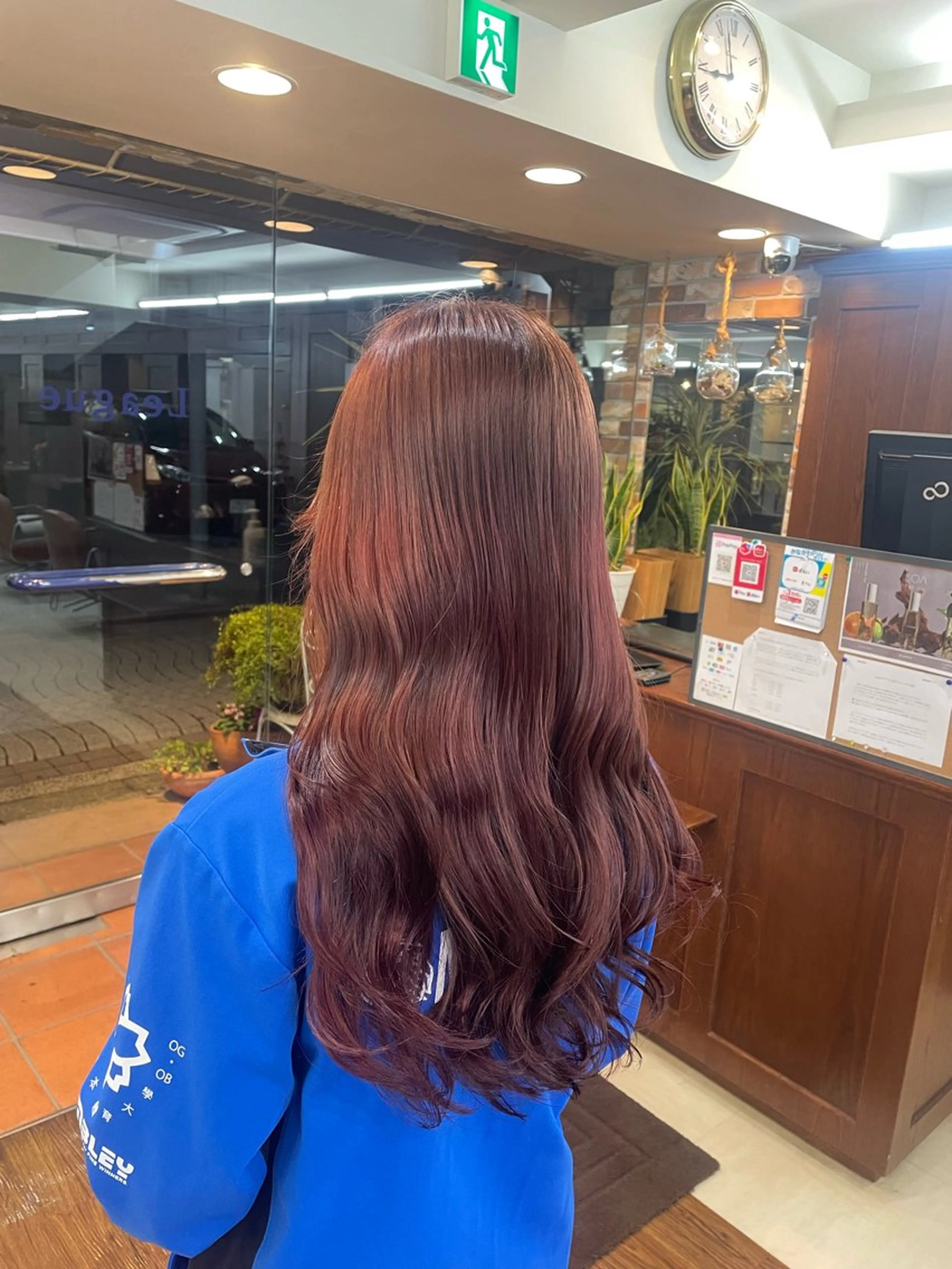 セミロング カラー ヘアカラー "天使の輪"量産👑 溝の口/佐藤那都のヘアスタイル