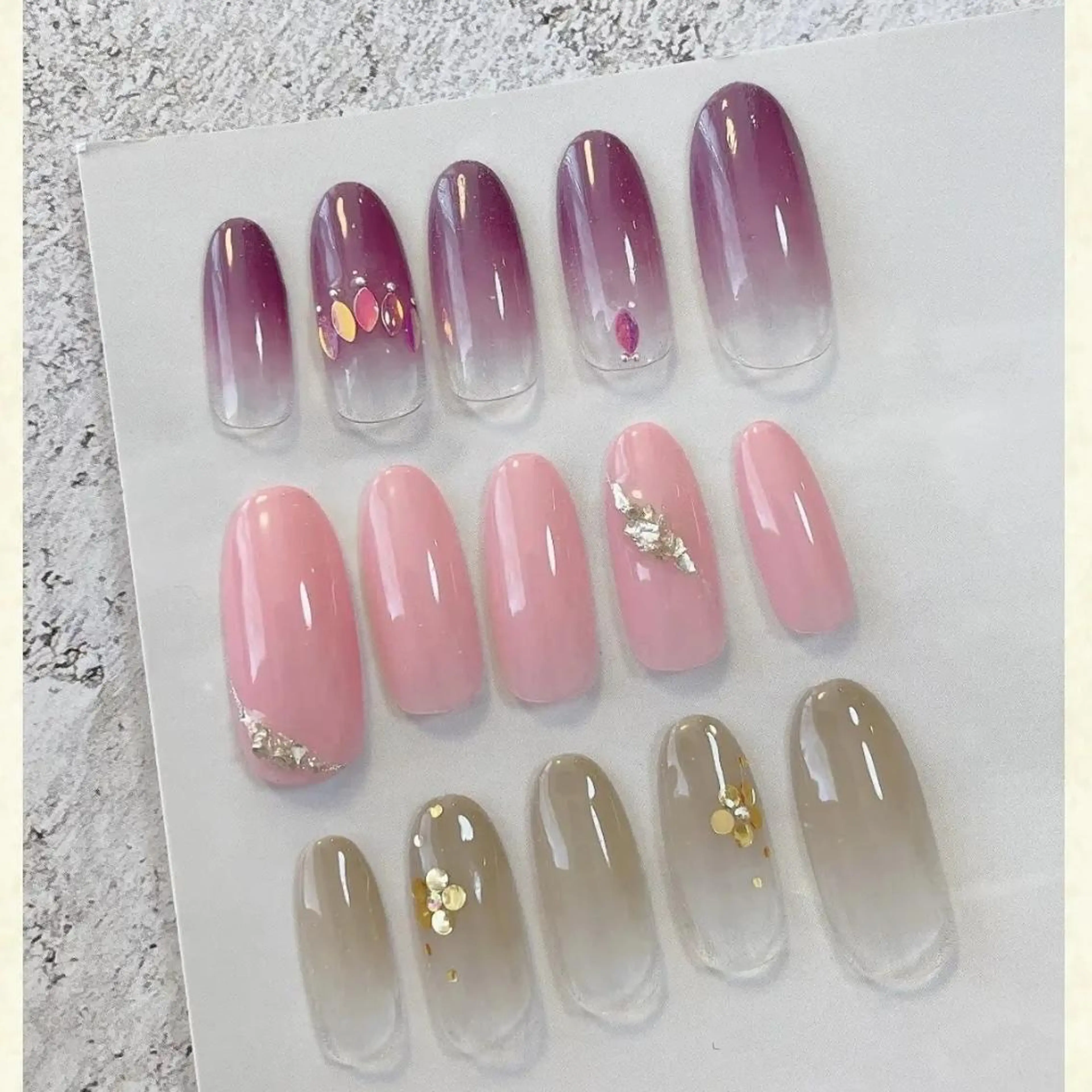 ネイル オフィスネイル ハンドネイル SEPTNAIL 中澤のネイルデザイン