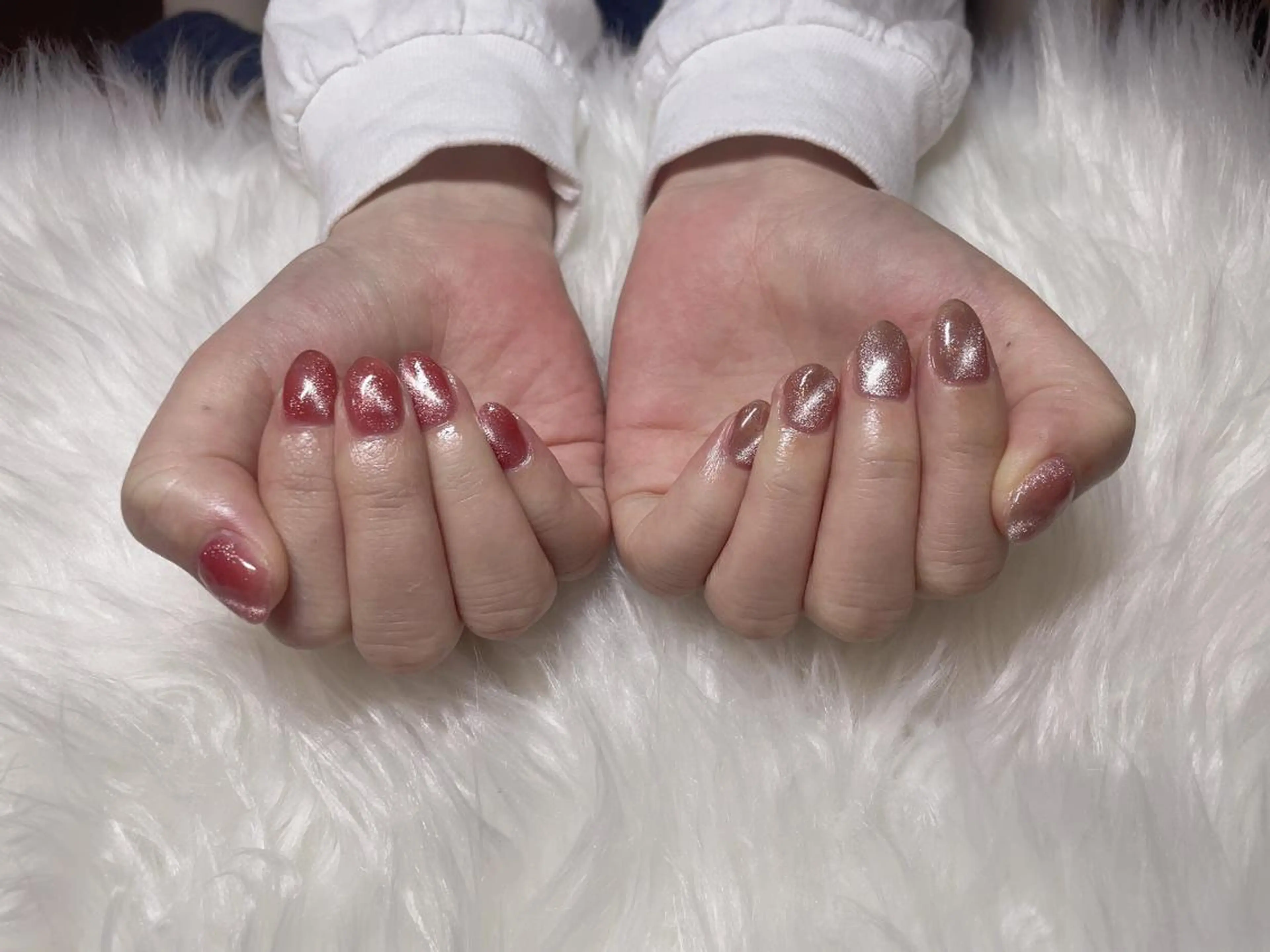 ネイル マグネットネイル ハンドネイル nailsalon miiのネイルデザイン