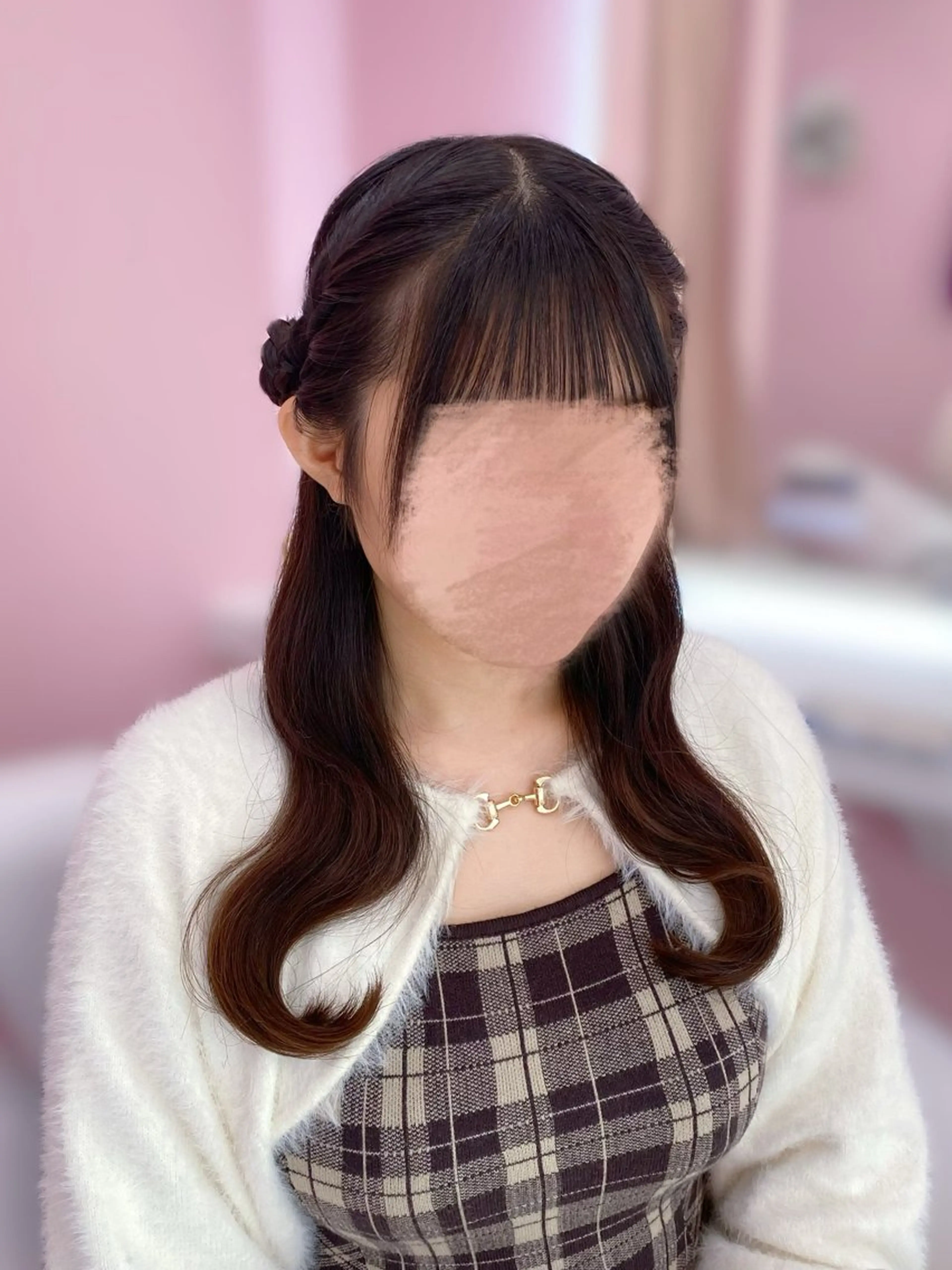 セミロング ヘアアレンジ ヘアセット Set Salon Mémoire by miuprierre所属・推し活🪄🩷 川上 佳奈のヘアスタイル