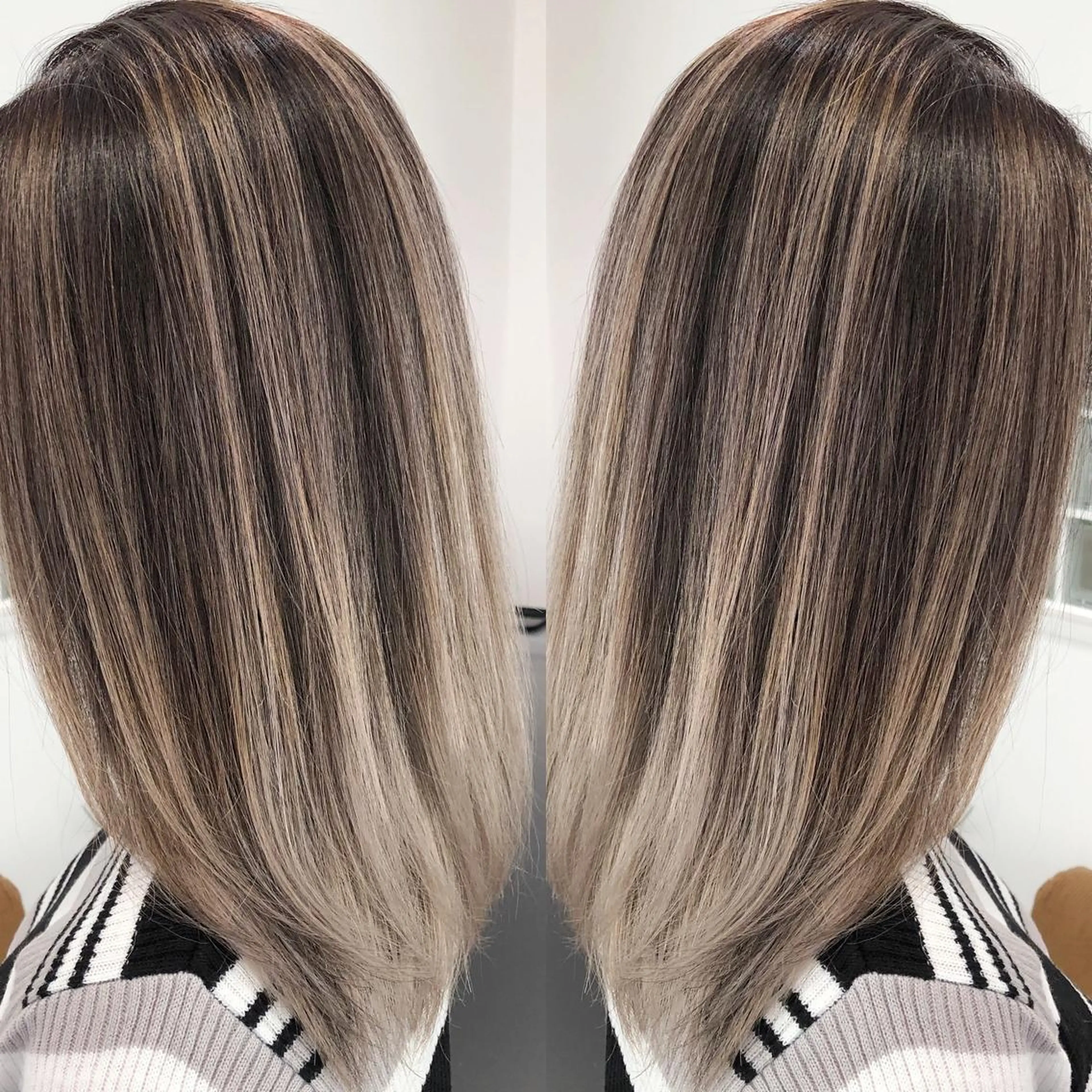 ミディアム カラー ヘアカラー JILBLAN京都 ショート/ハイライトのヘアスタイル