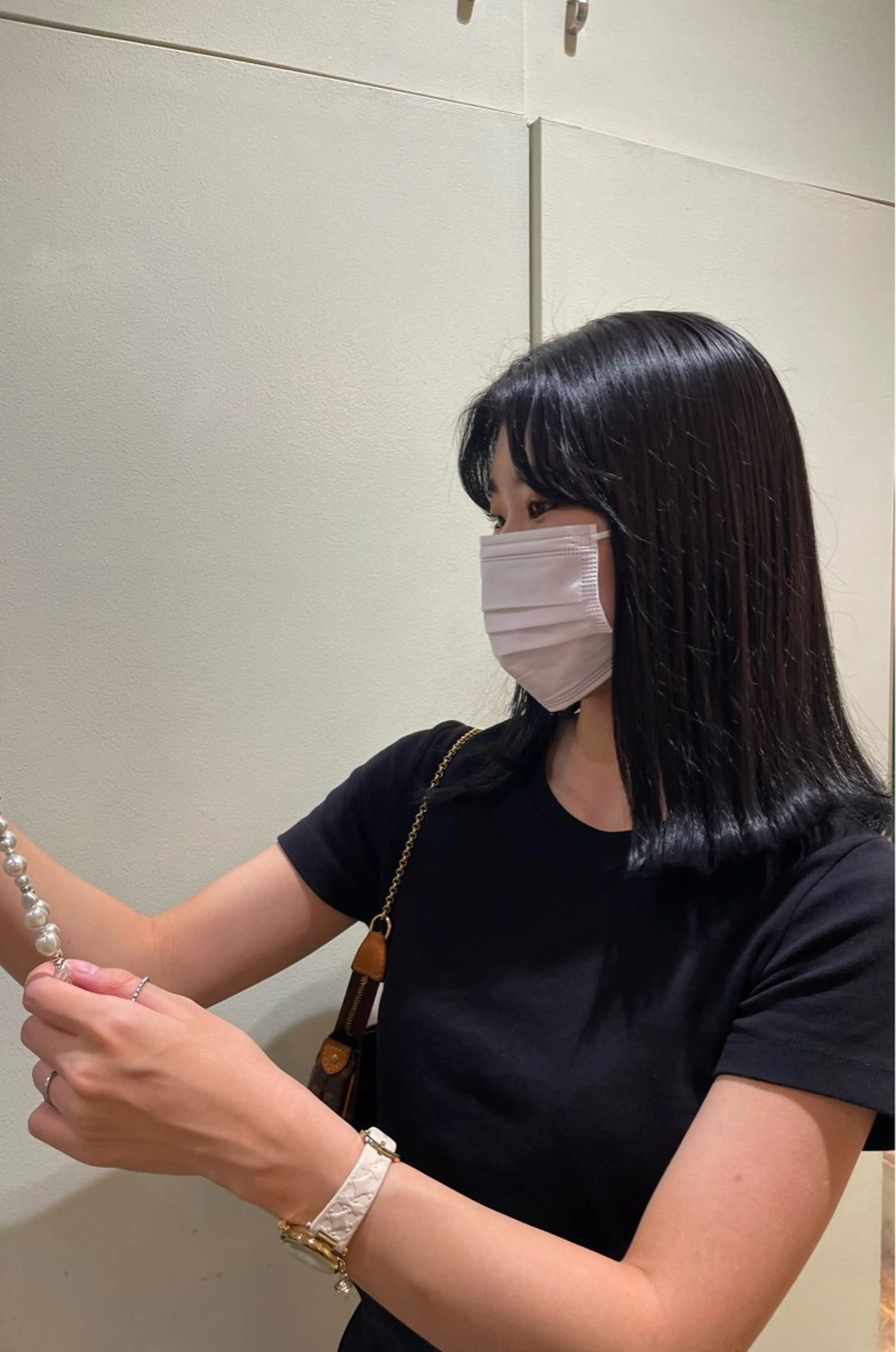 カラー 田中 日菜のヘアスタイル
