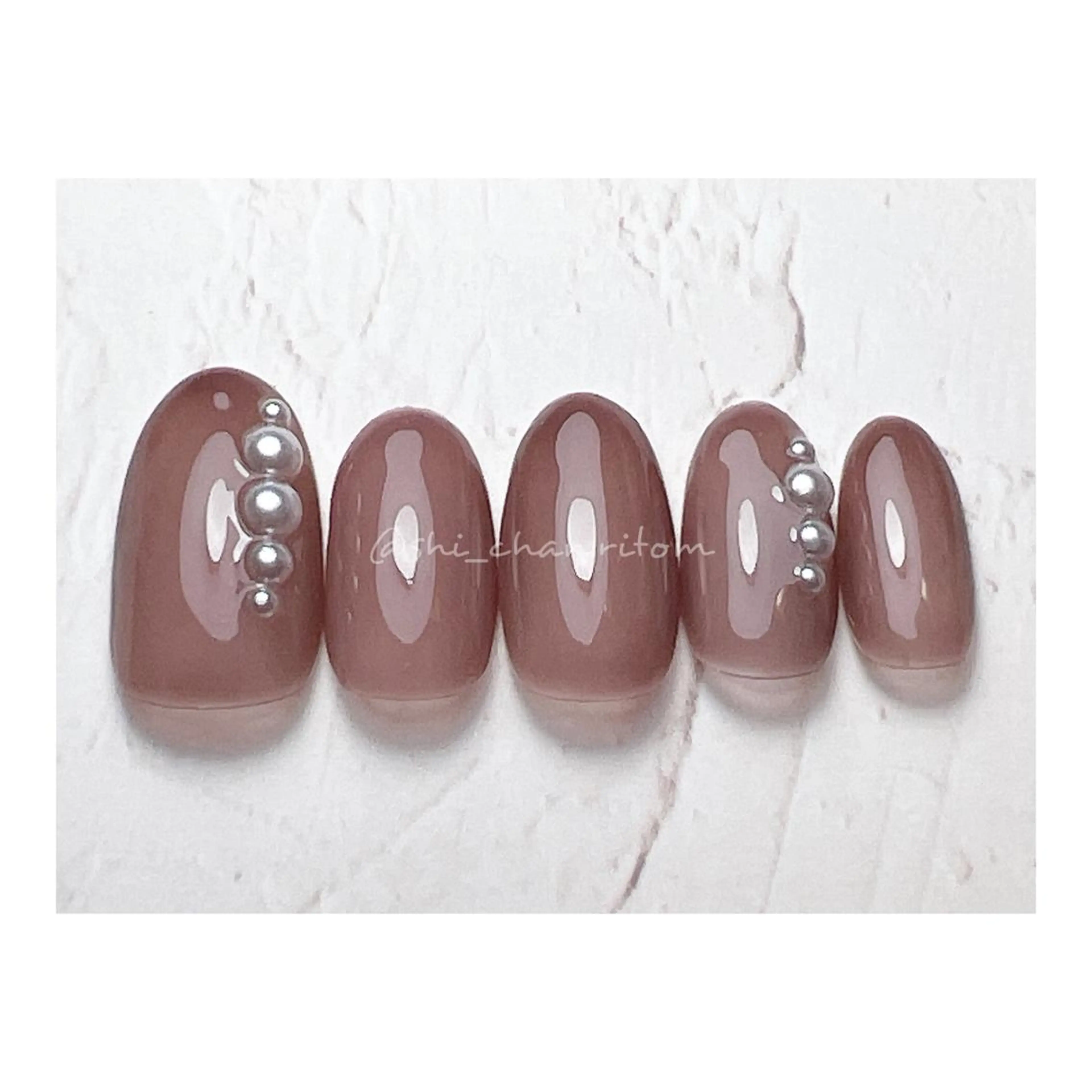 ネイル シンプルネイル ritom.nail所属・nailist shioriのネイルデザイン