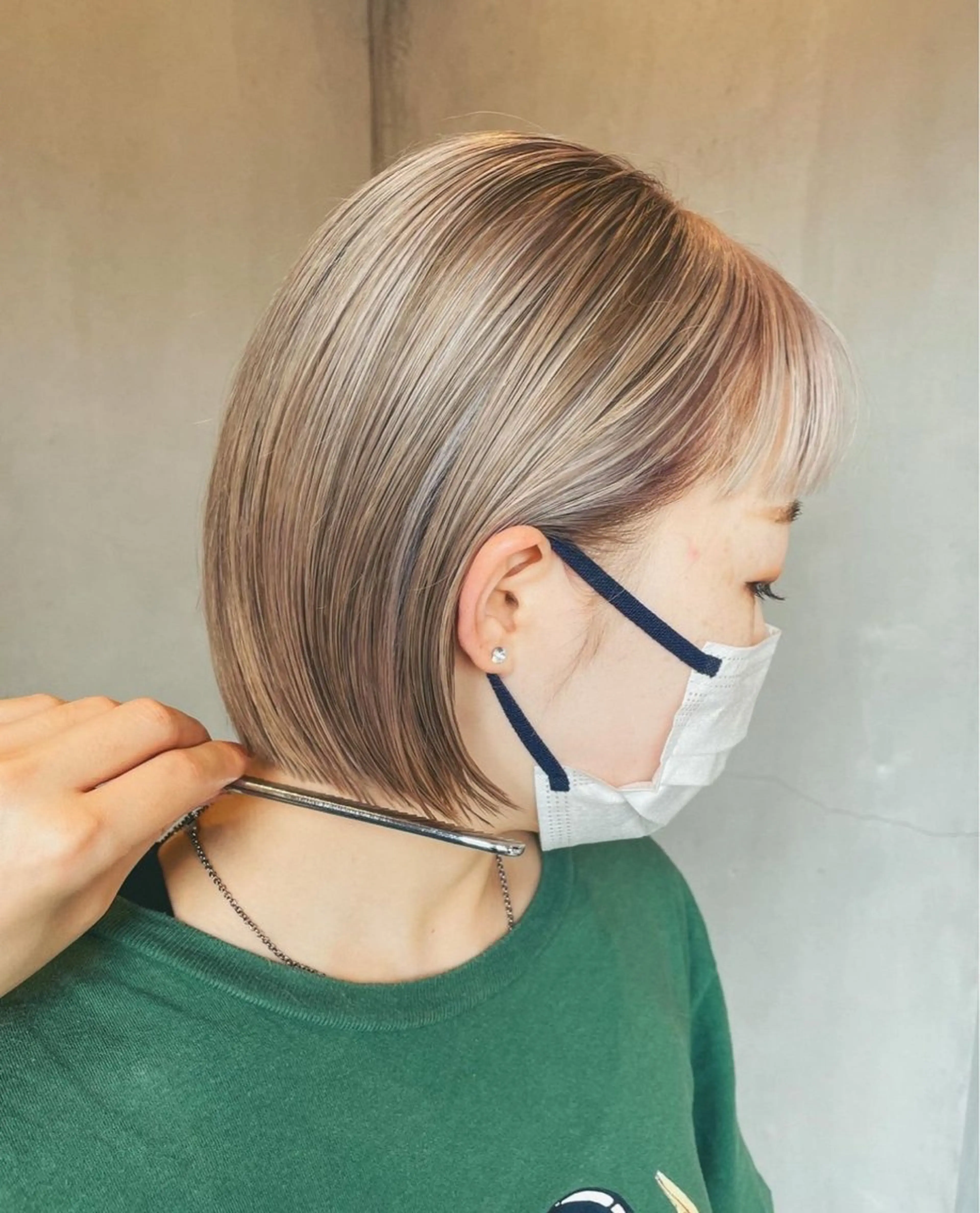 ショート カラー 🌼カットモデル募集 長岡/酒井香奈🌼のヘアスタイル