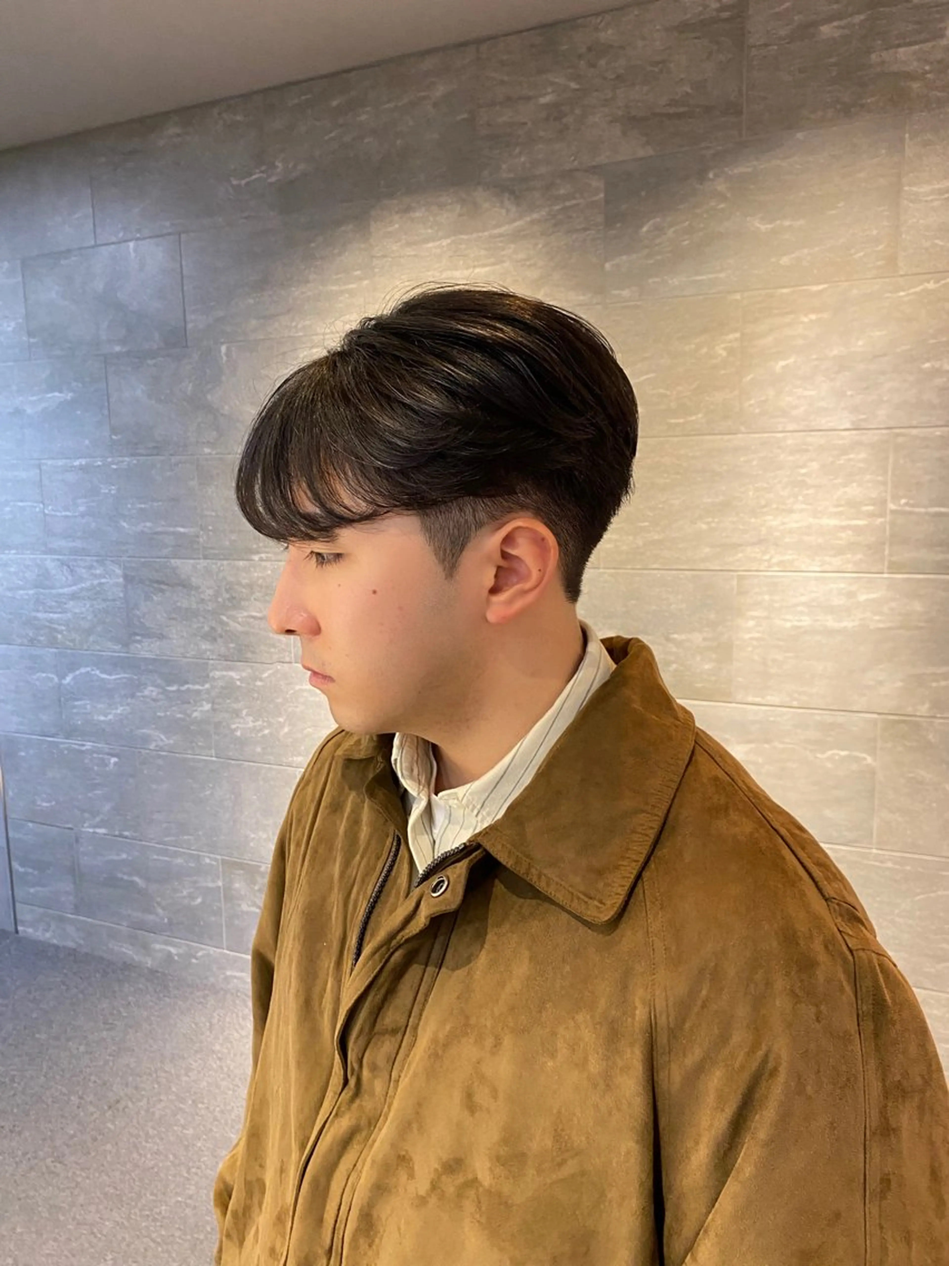 メンズ マッシュ シースルーマッシュ カット Yamada Ami🪐のヘアスタイル