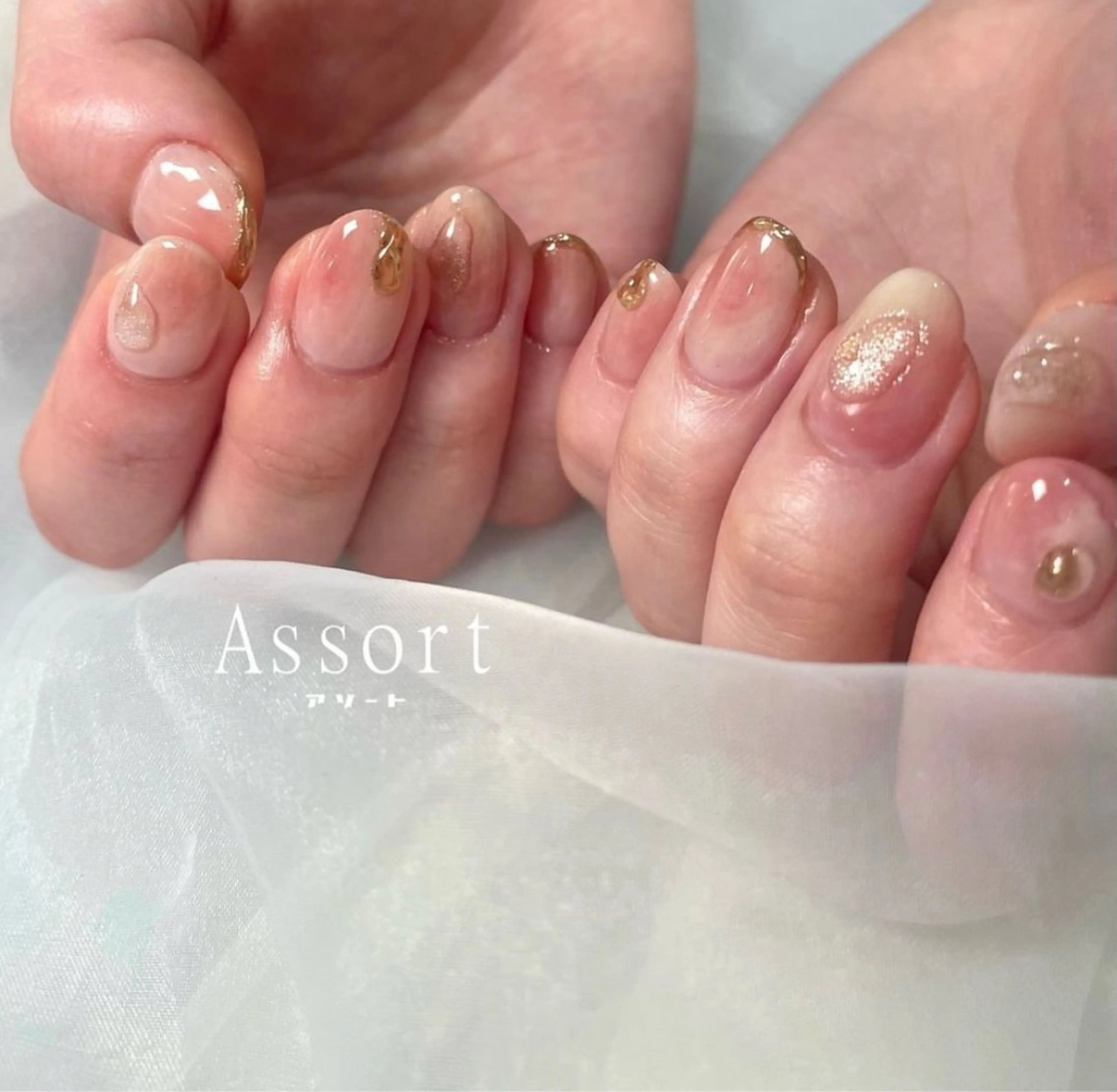 ネイル ハンドネイル nail salon Assortのネイルデザイン