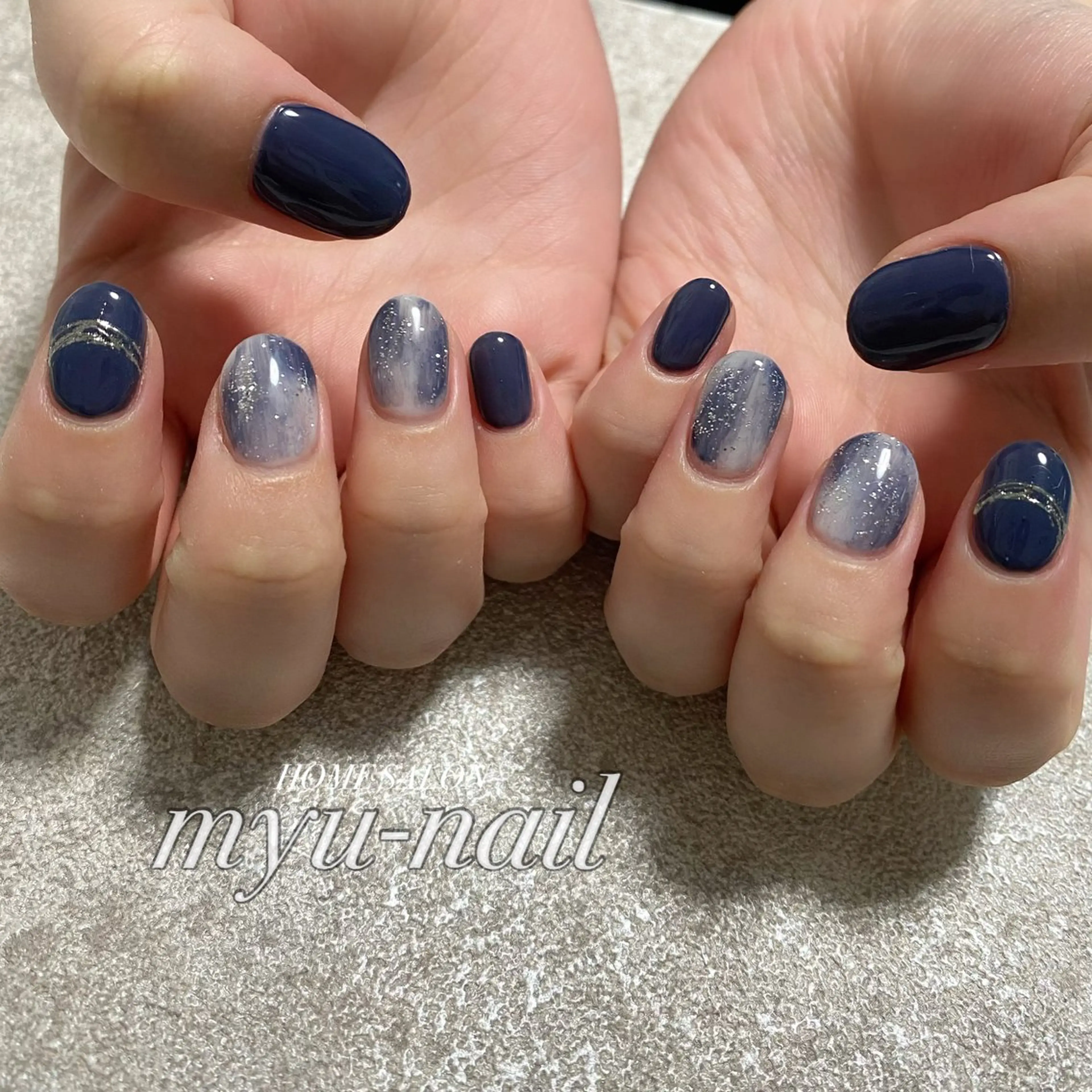 ネイル ホームサロン myu-nailのネイルデザイン
