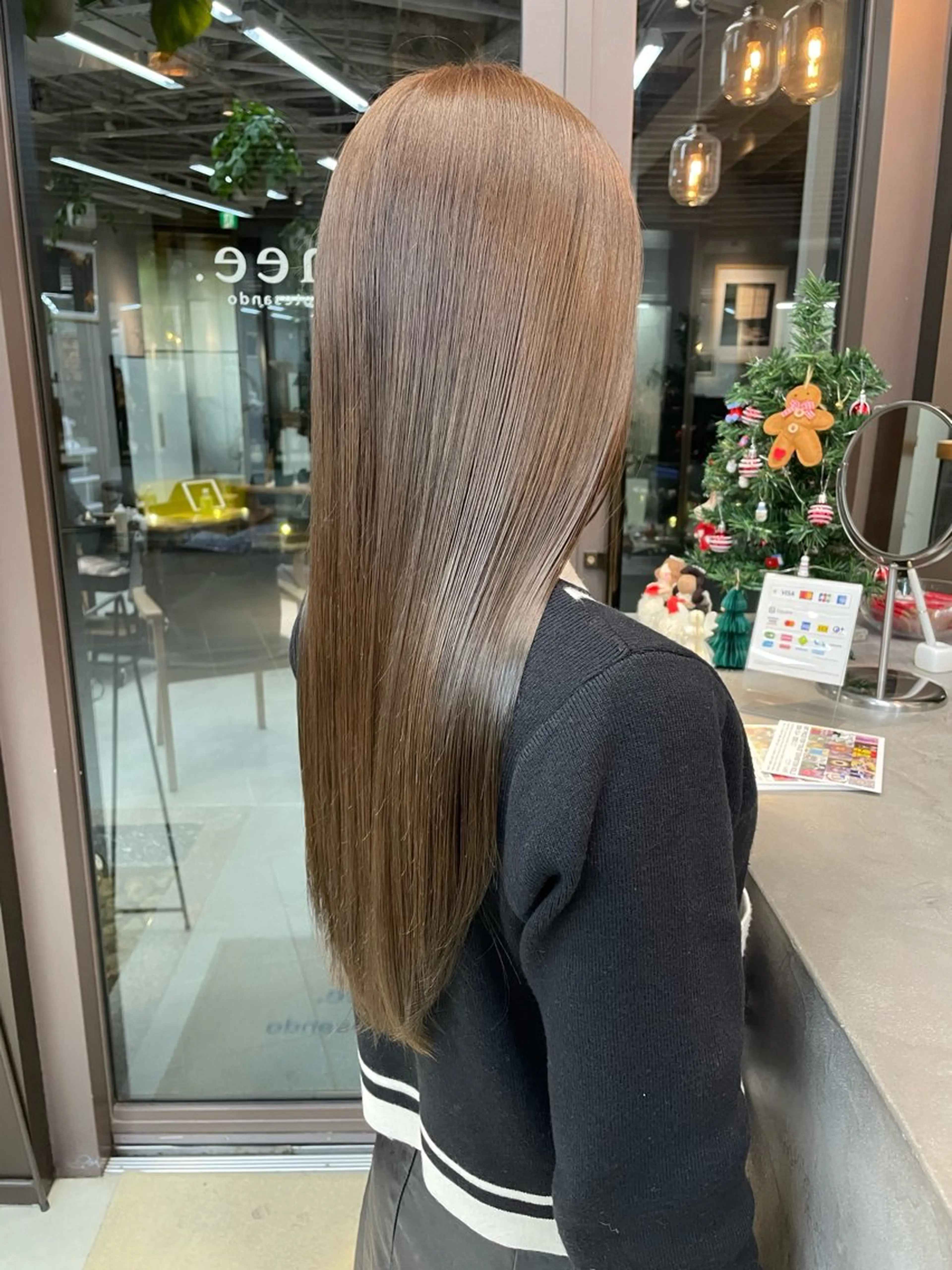 ロング ヘアカラー トリートメント 🫧艶カラー×カット 🫧　harunaのヘアスタイル