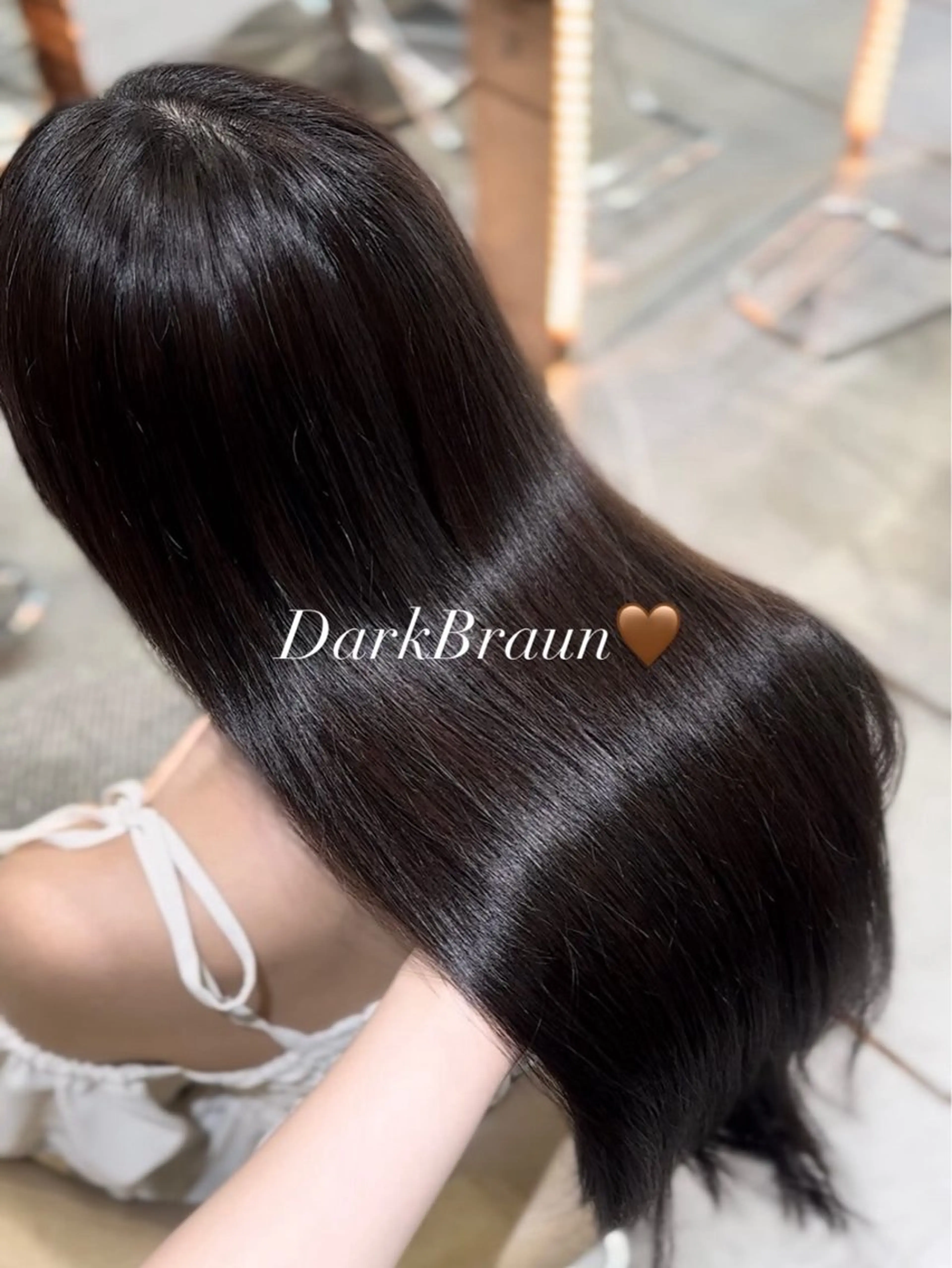 ロング 縮毛矯正Rina🩶 銀座のヘアスタイル