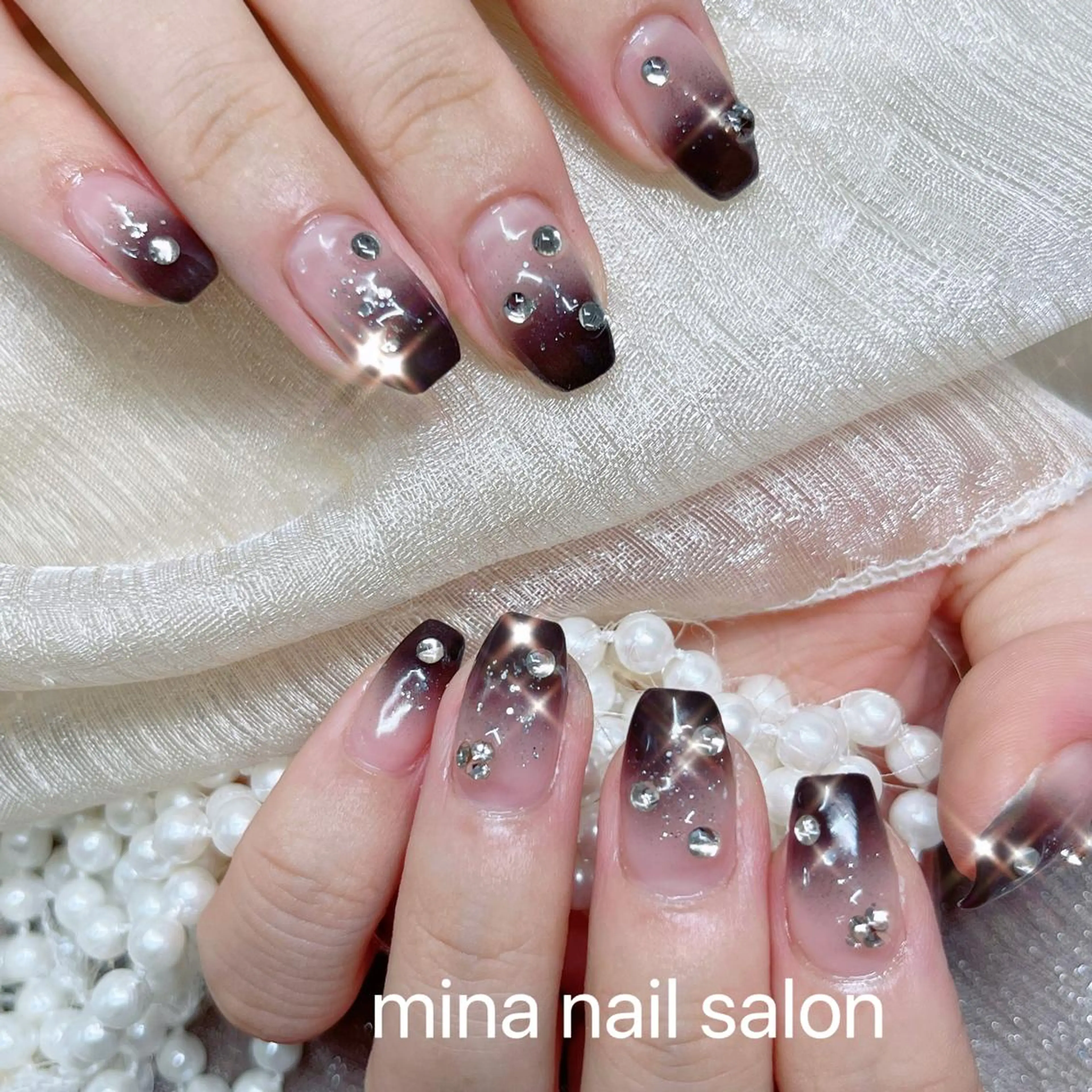 ネイル Mina🧸 韓国風ネイル🎀のネイルデザイン