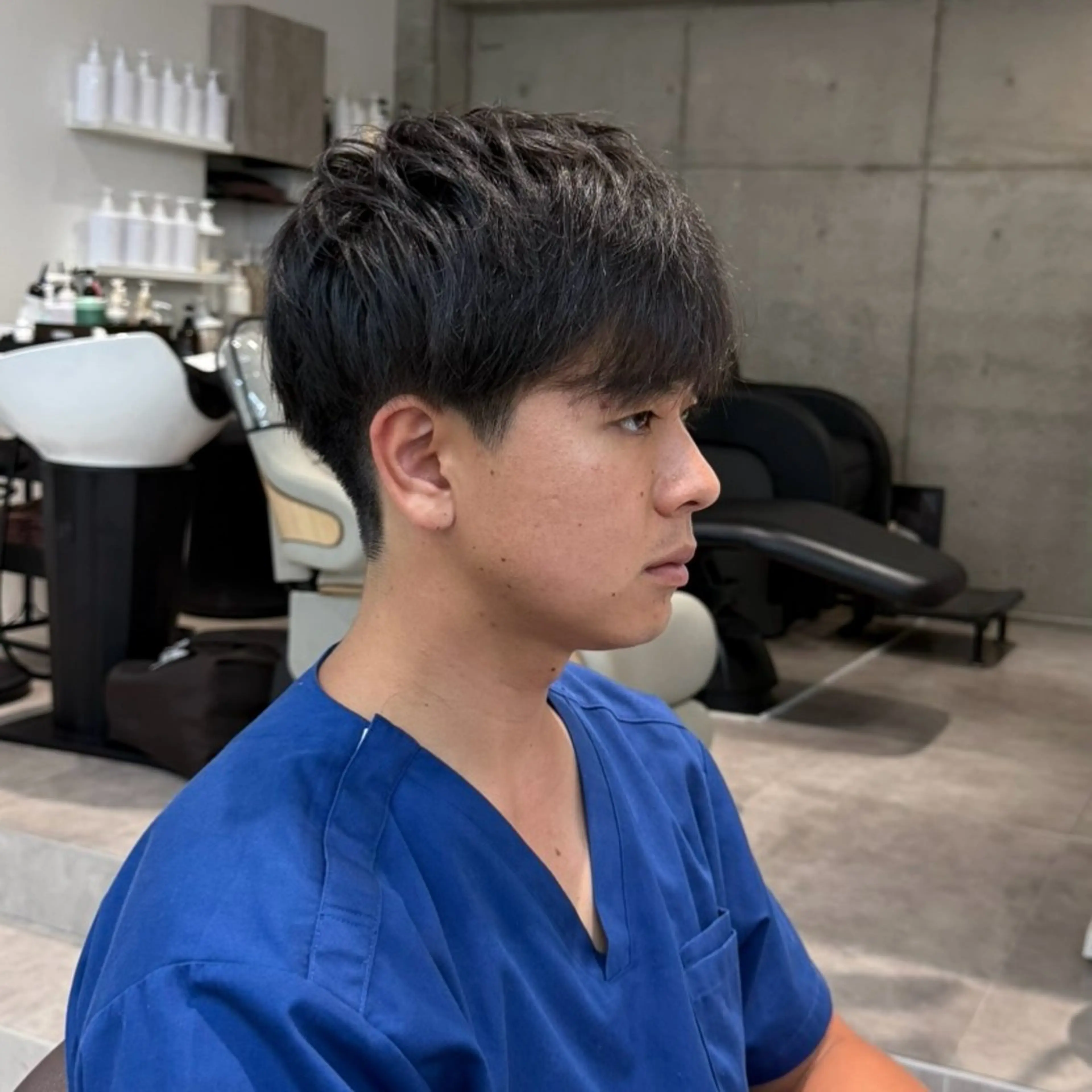 メンズ カット 榎本 雪来 LEV.のヘアスタイル