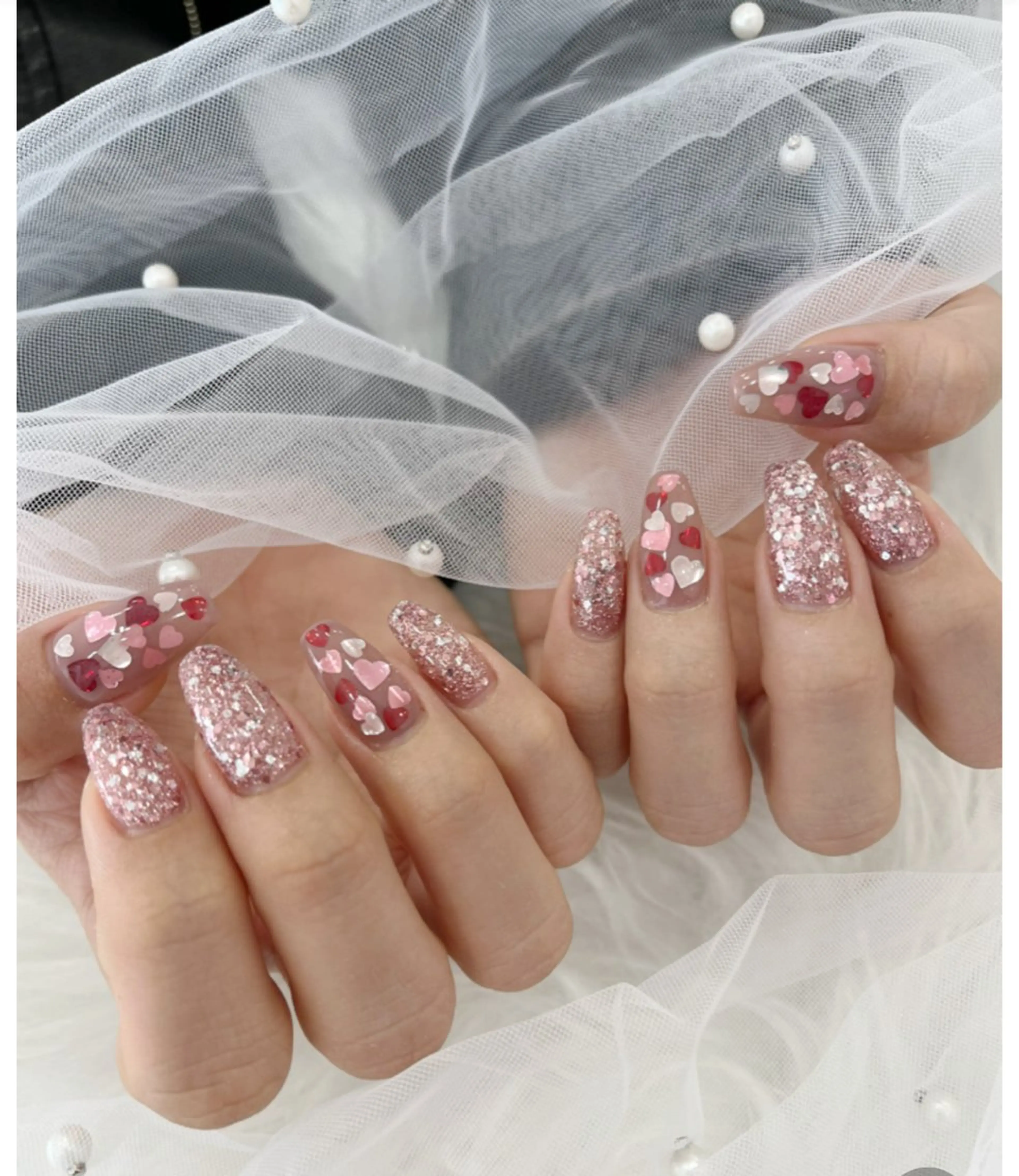 ネイル 長さ出し フットネイル ジェルネイル 韓国ネイル マグネットネイル #Amin所属・#Amin nail salonのネイルデザイン