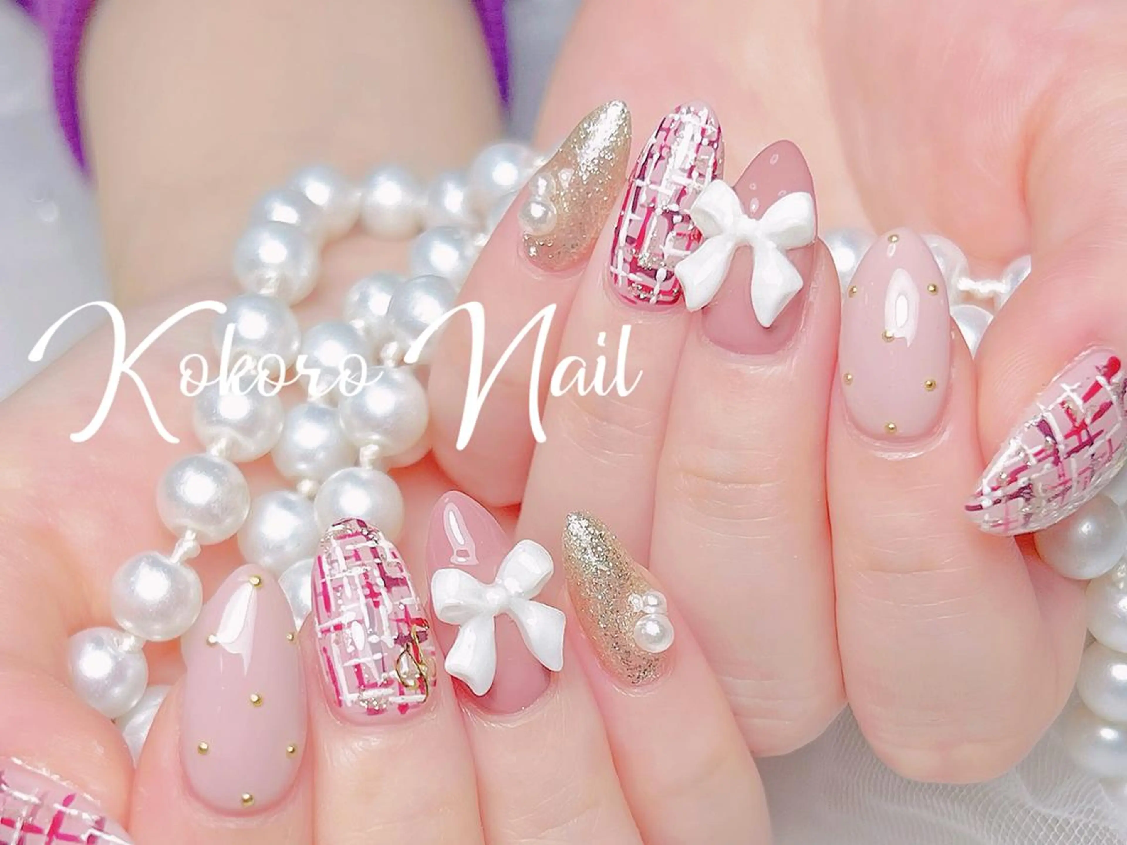 ネイル ハンドネイル 💗KOKORO NAIL💗のネイルデザイン