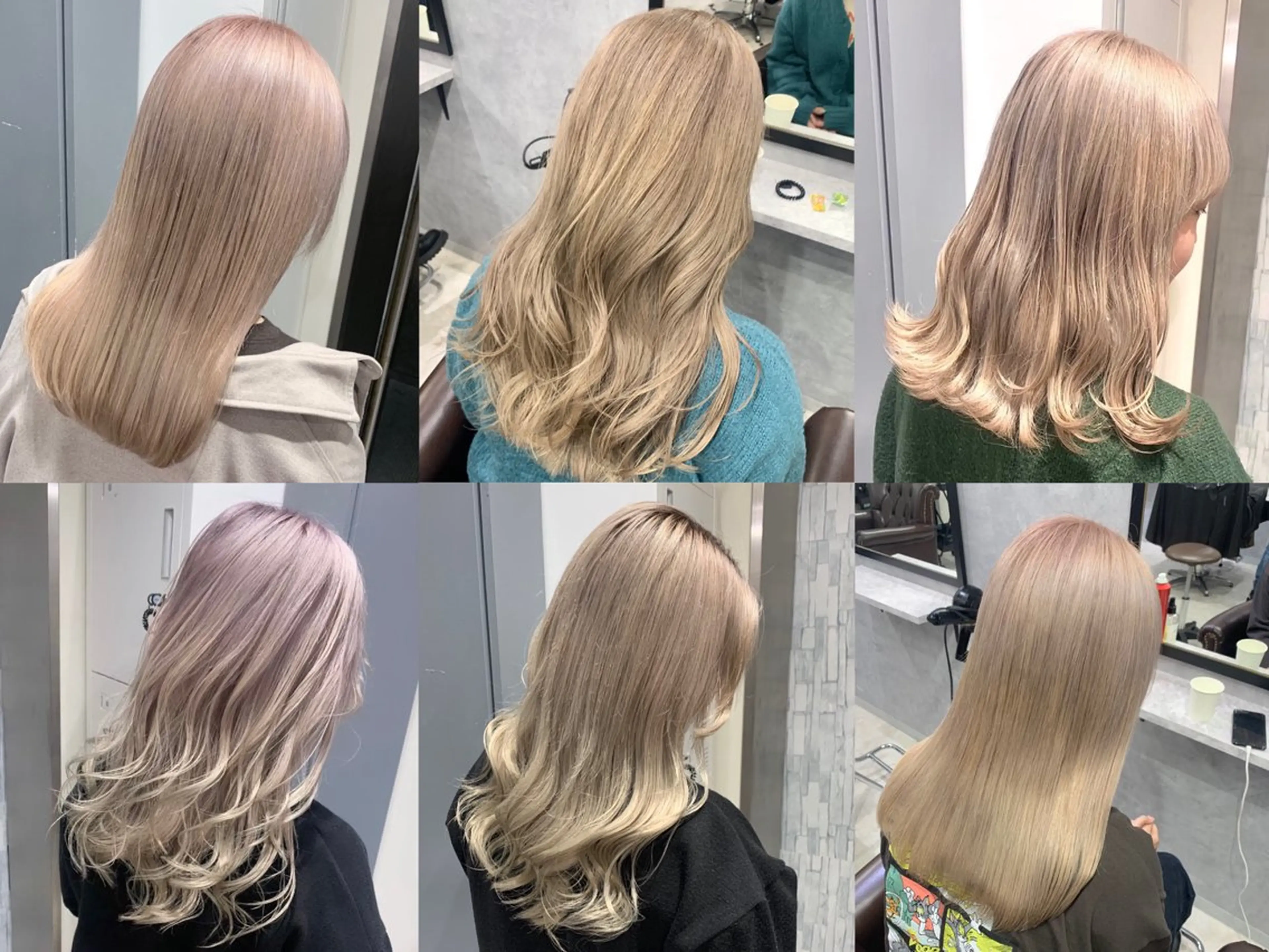 ロング ヘアカラー トリートメント 池袋/ダブルカラー GLADGE🩵のヘアスタイル