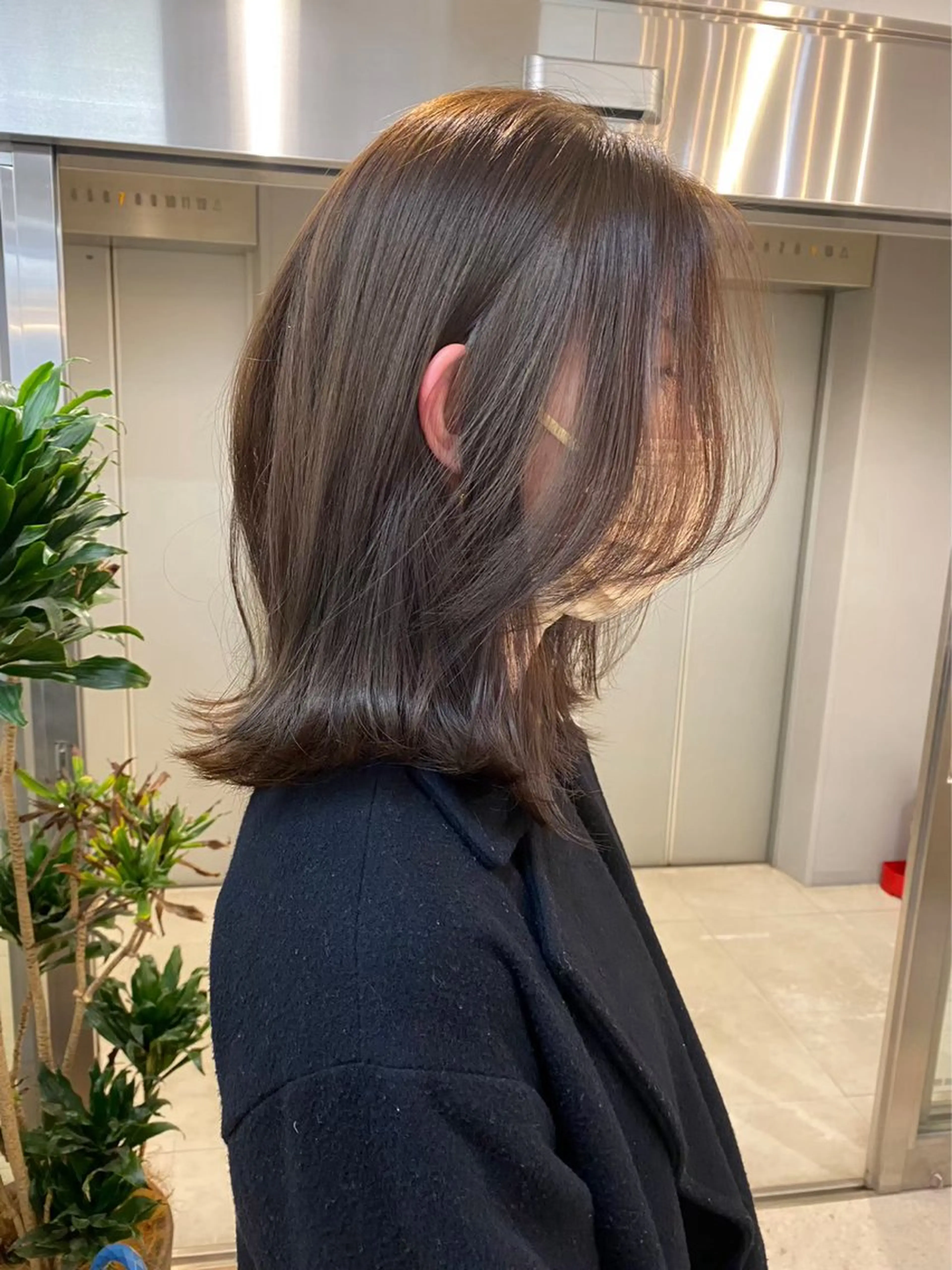 ミディアム 大人ショート 江坂　今井魁人のヘアスタイル