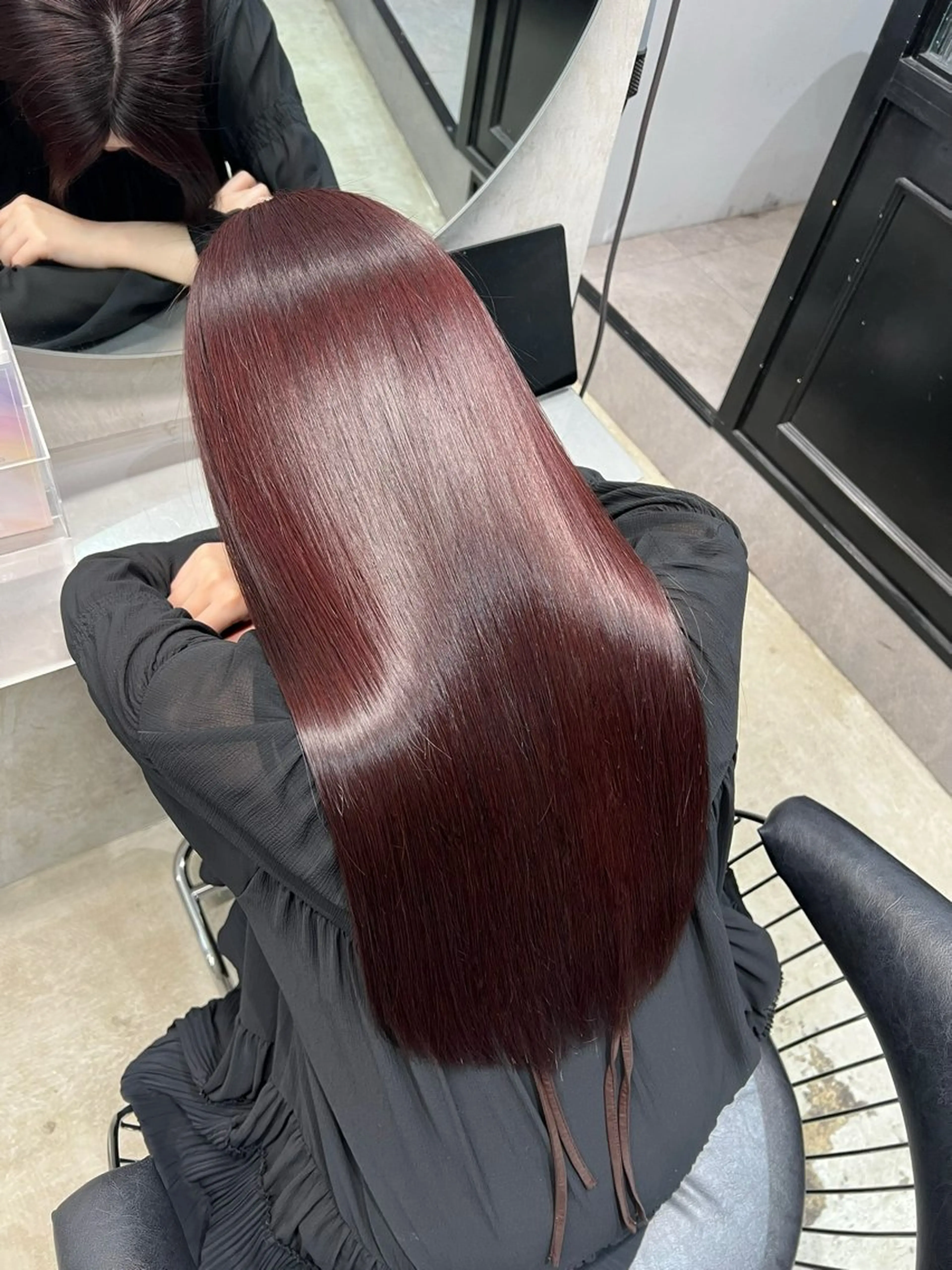 ロング カラー ヘアカラー etora 渋谷所属・ワンホンヘア🇨🇳 髪質改善/itaruのヘアスタイル