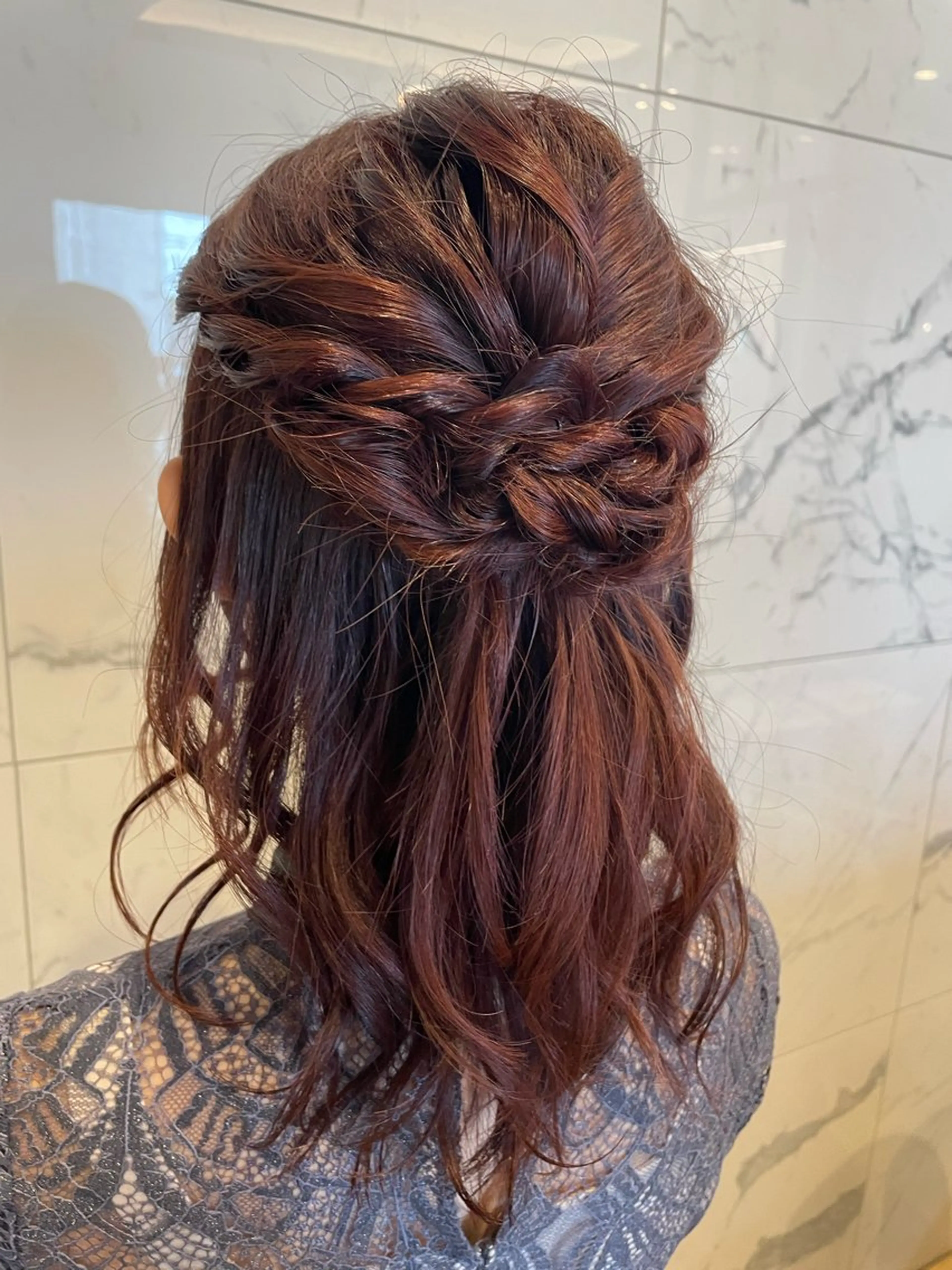 ヘアアレンジ 岡村 真子のヘアスタイル