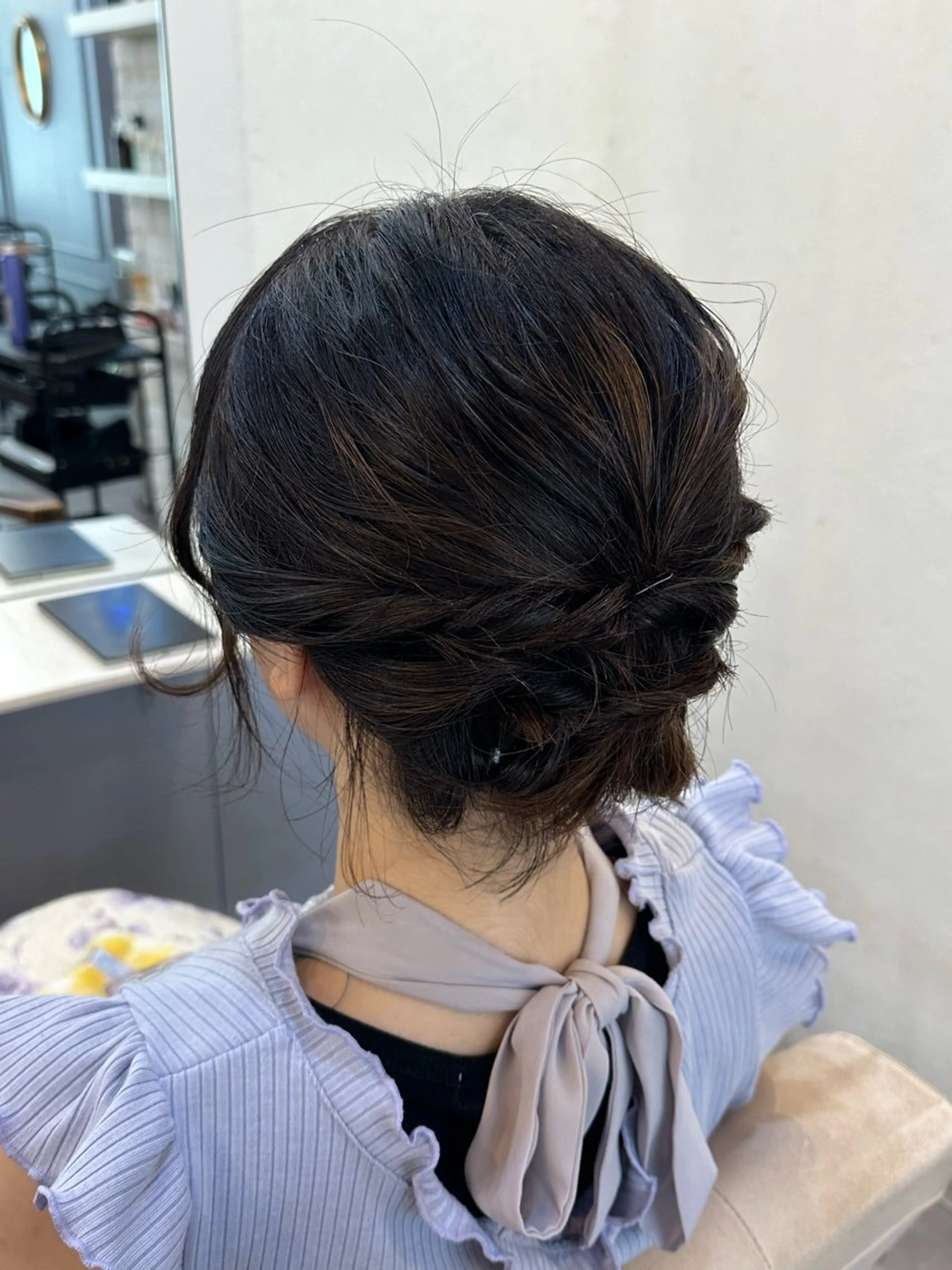 ショート ボブ ヘアセット 🩵透明感/高発色 /難波/北原佑記🌸のヘアスタイル