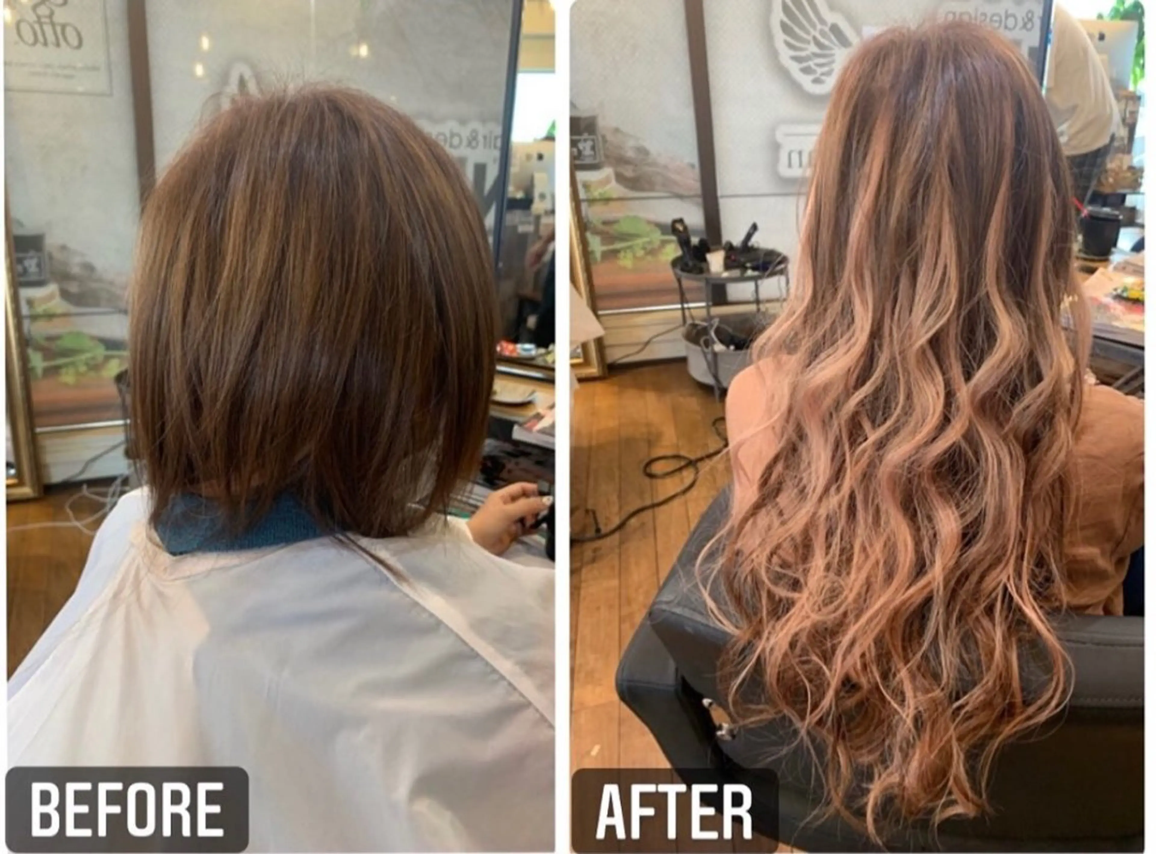 ロング Navy （ネイビー）のヘアスタイル