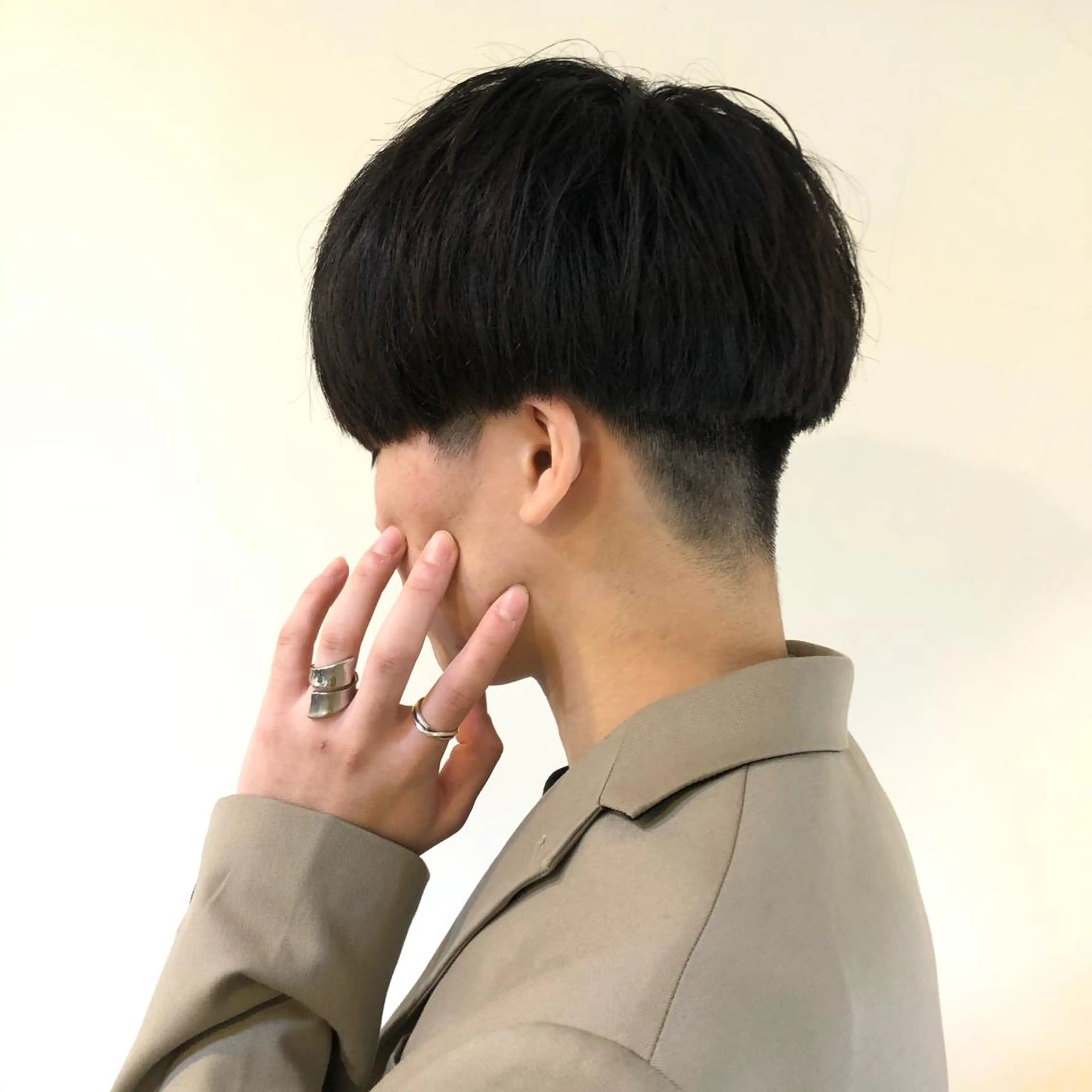 カラー ヘアアレンジ メンズ メンズ韓国風 韓国マッシュ マッシュ geep Ryoyaのヘアスタイル