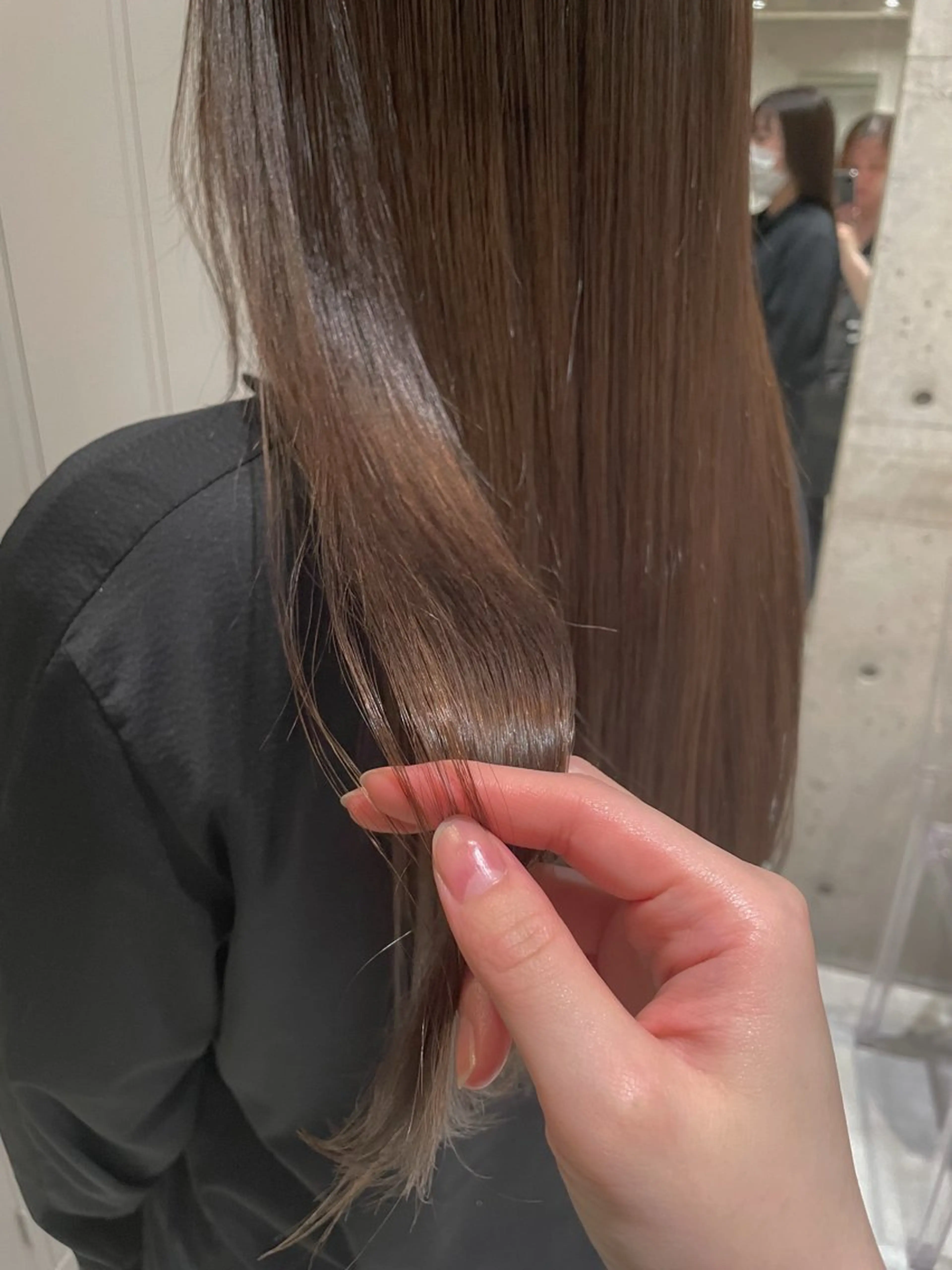 ロング カラー カット ヘアカラー トリートメント 艶髪推し🌿🫧 yukakoのヘアスタイル