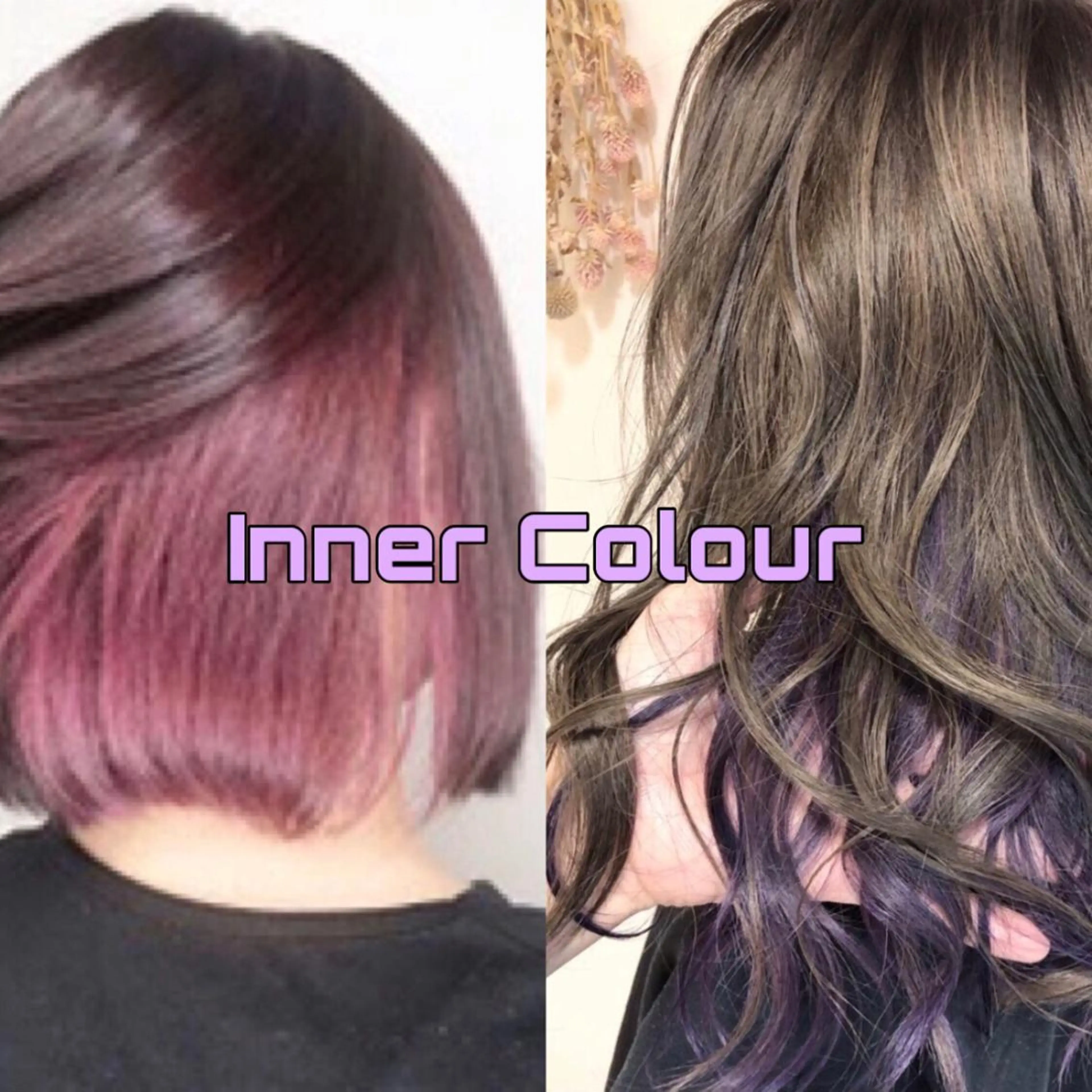 ミディアム カラー デザインカラー インナーカラー ブリーチ/髪質改善 NYNY大久保のヘアスタイル