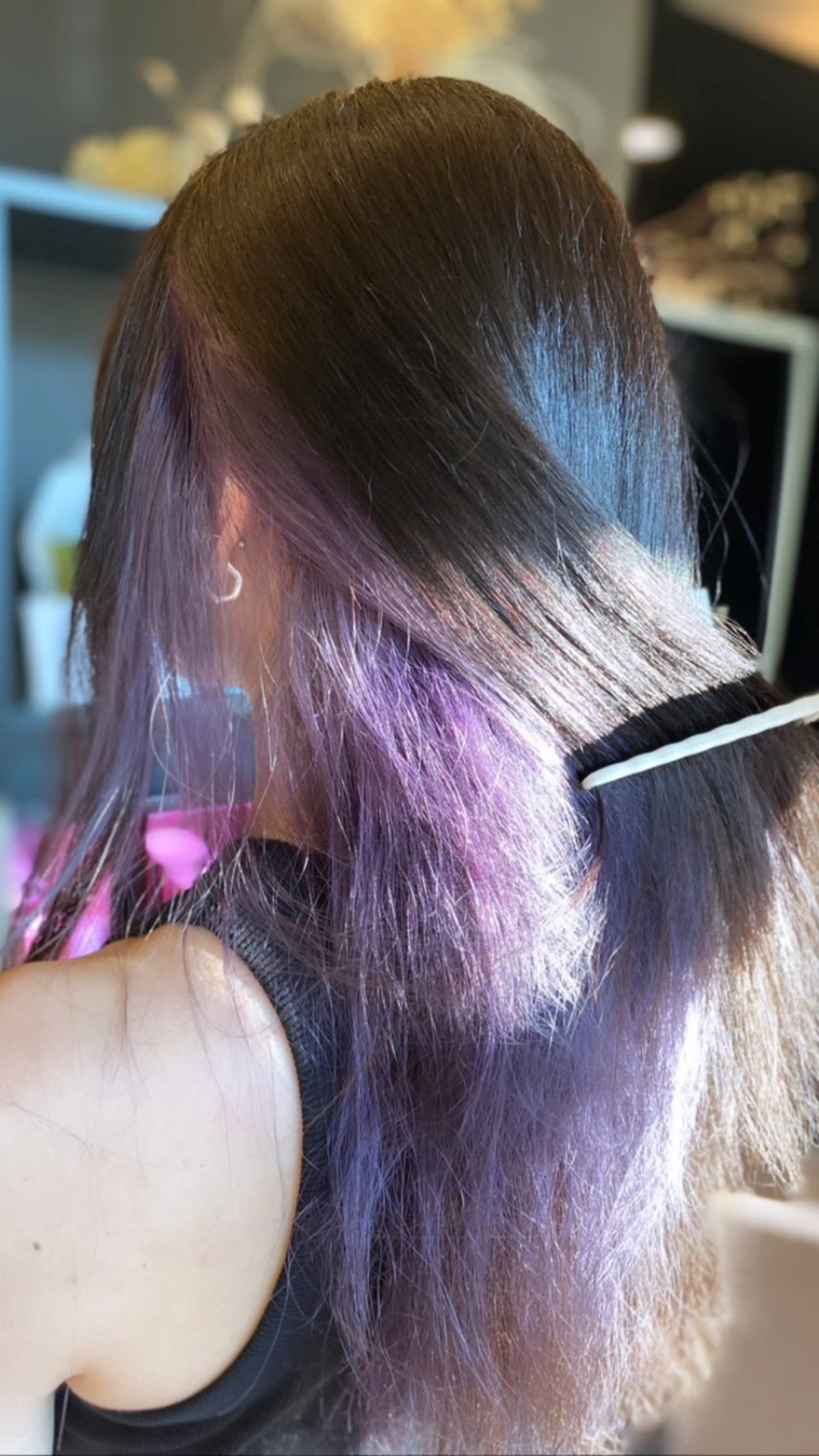 カラー 福光 悠のヘアスタイル