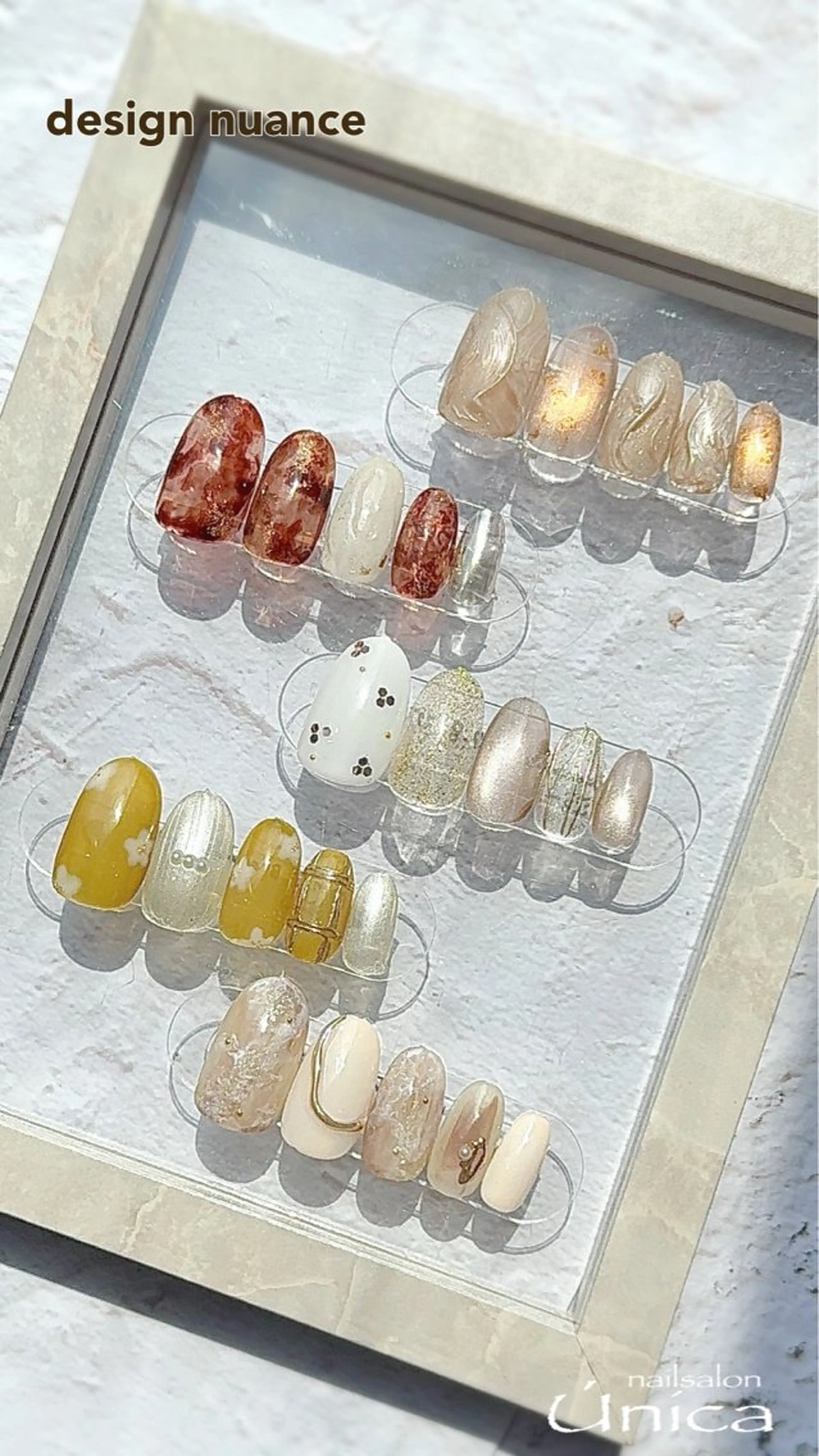 ネイル ハンドネイル nailsalon Única　ウニカのネイルデザイン