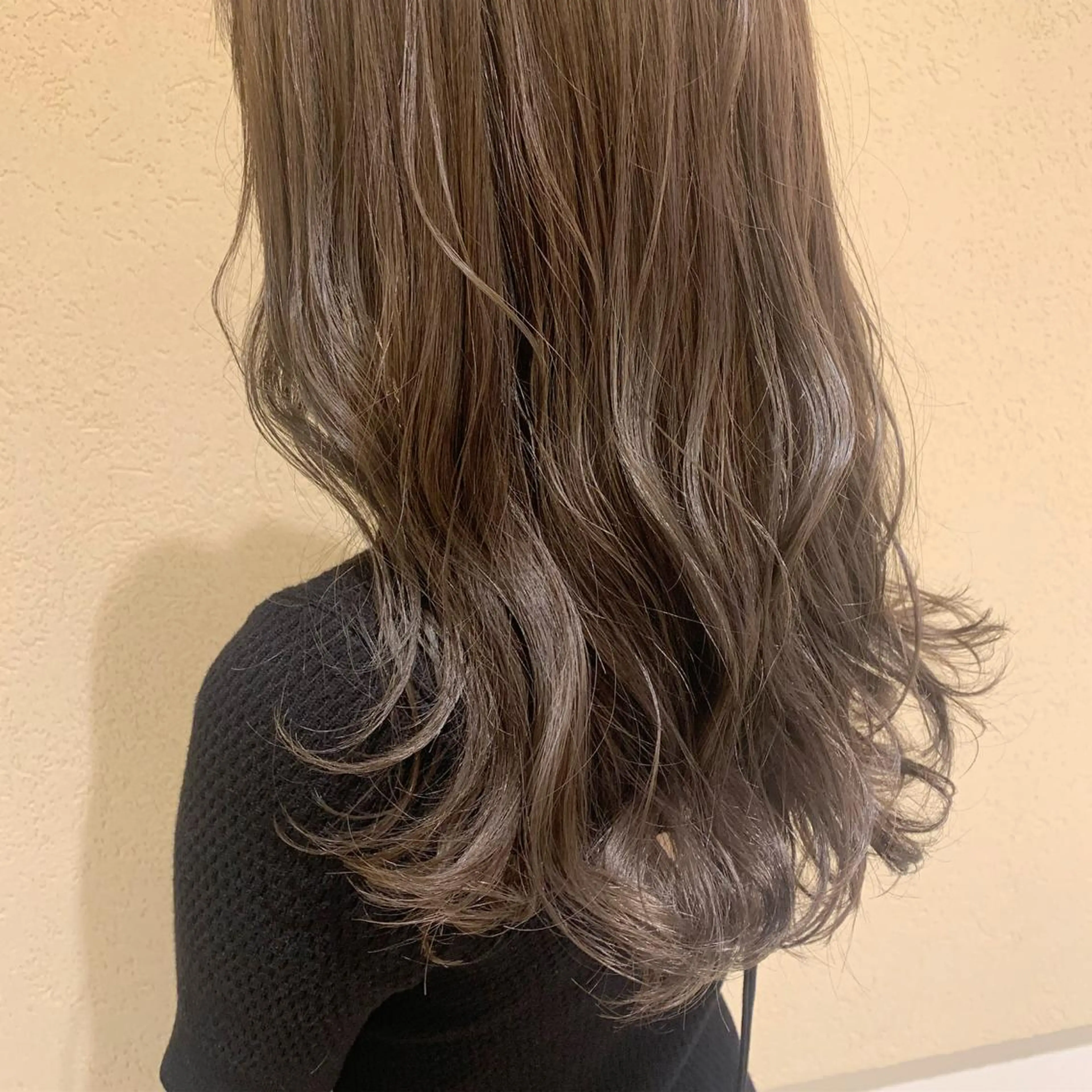 ロング カラー グレージュ ラベンダーカラー ラベンダーグレージュ ラベンダーグレー GO TODAY SHAiRE SALON所属・𝒢𝒾𝓇𝓁𝓎 ⑅　𝓎𝓊𝓀𝒶のヘアスタイル