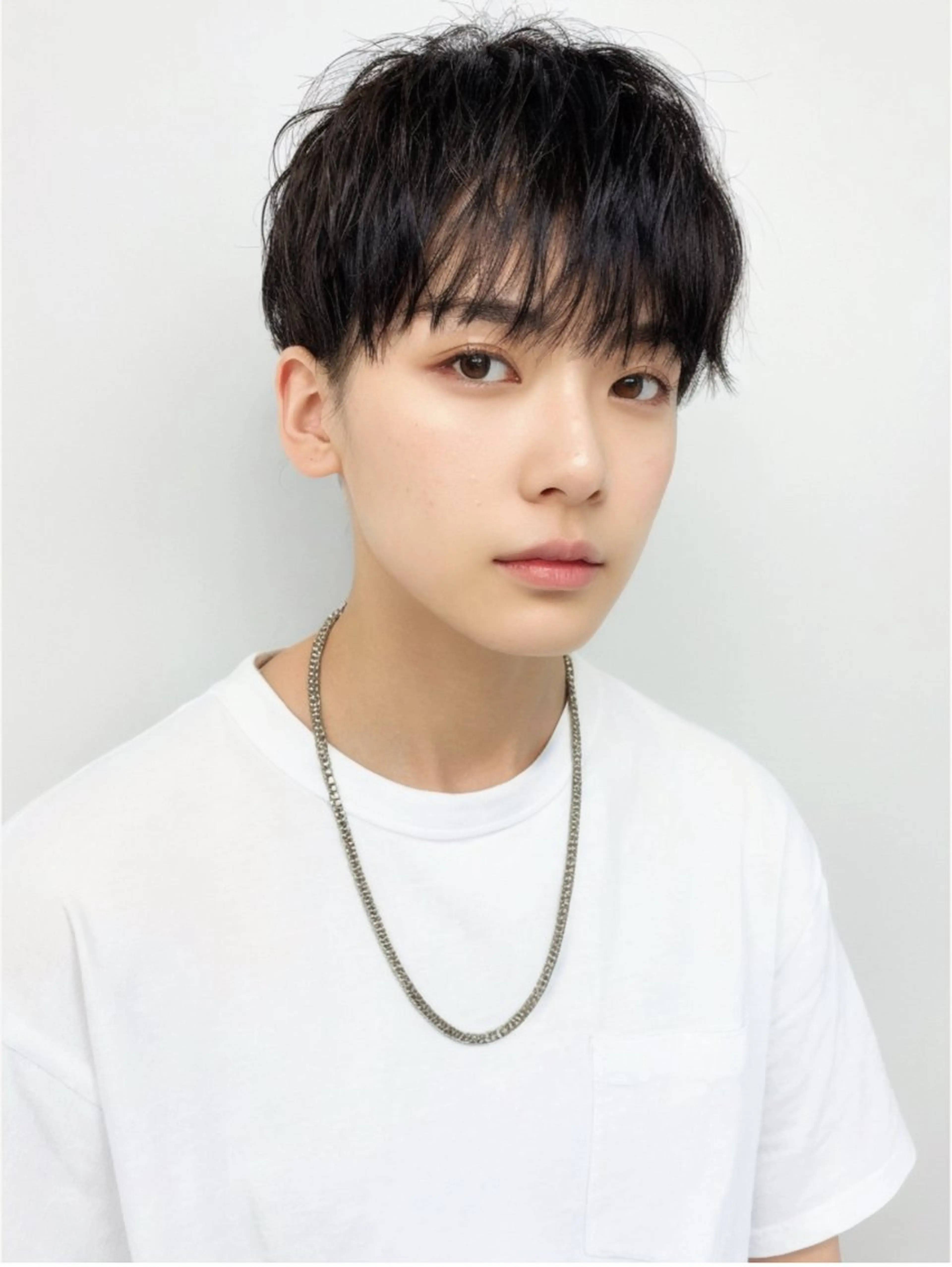 ショート メンズ メンズパーマ 学生（メンズ向け） 学生 カット 加藤 いくみのヘアスタイル