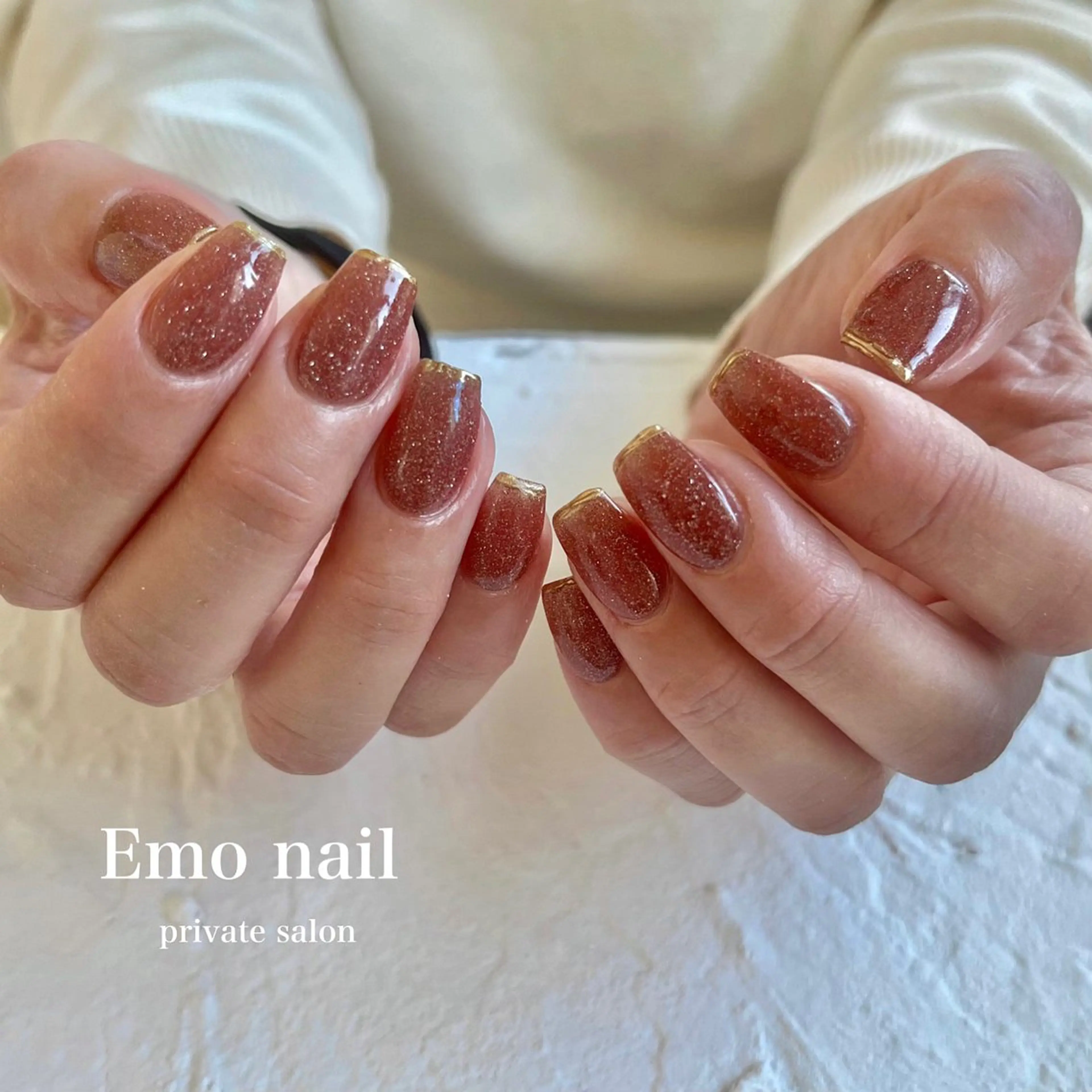 ネイル ハンドネイル 【子連れ可能🧸】 Emo　nailのネイルデザイン